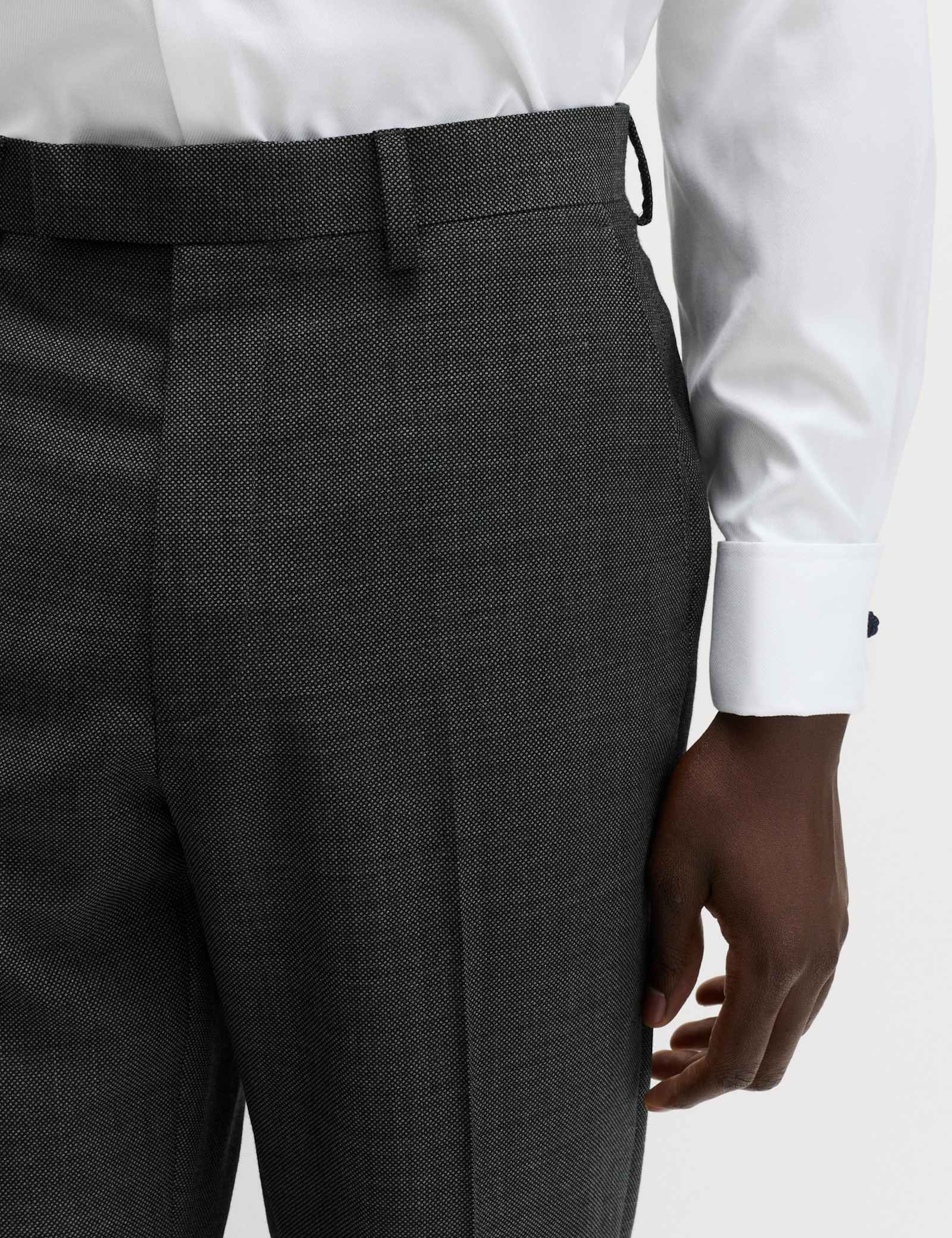 2 Piece Regular Fit Pure Wool Suit - image 5