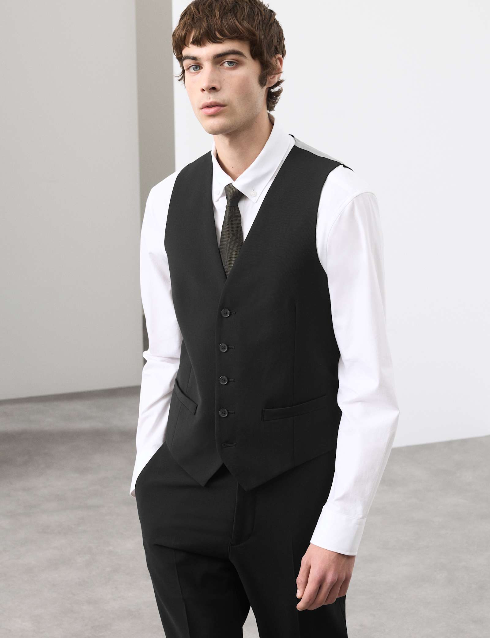 3 Piece Tailored Fit Performance Suit - image 3