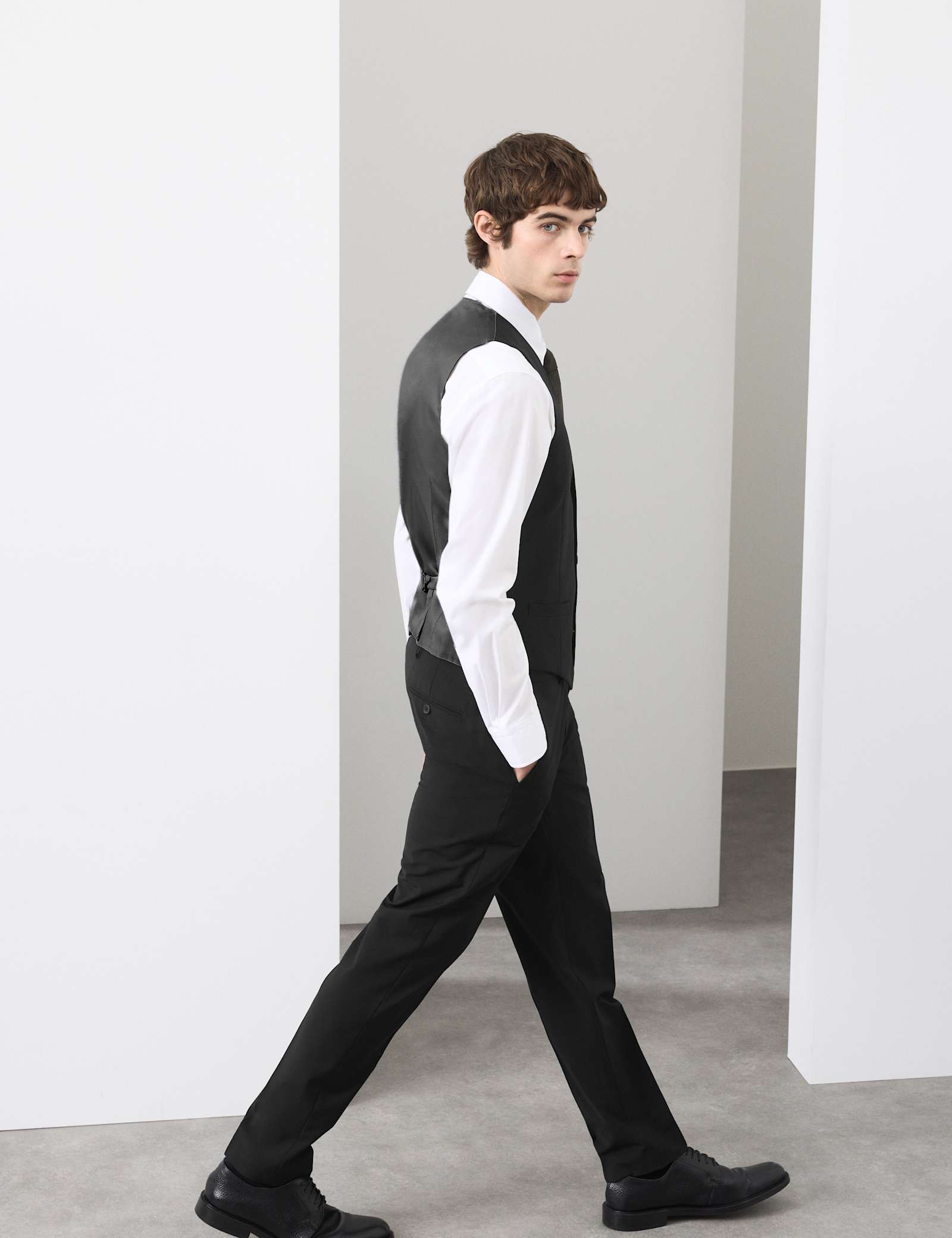 3 Piece Tailored Fit Performance Suit - image 5