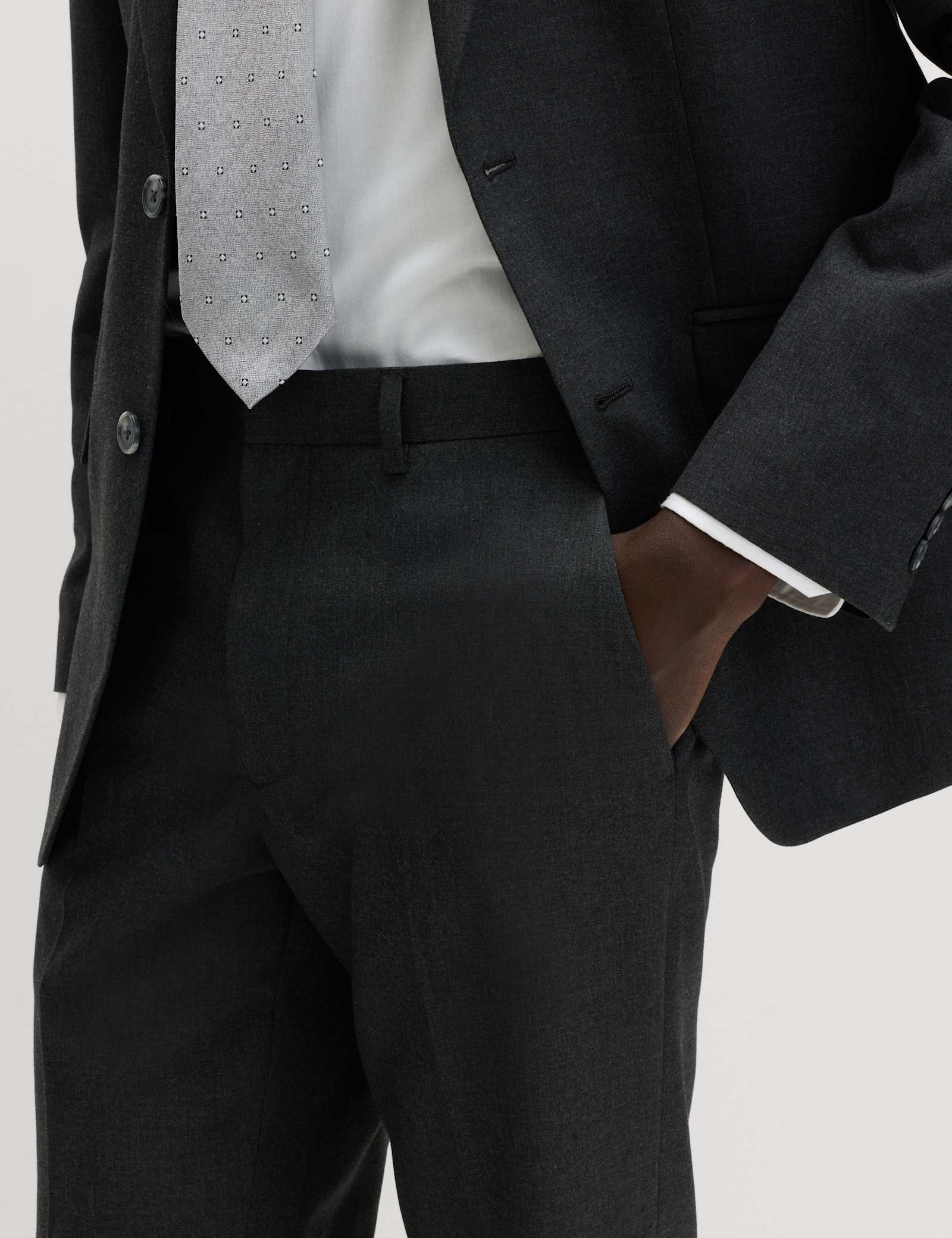 3 Piece Regular Fit Machine Washable Suit - image 5