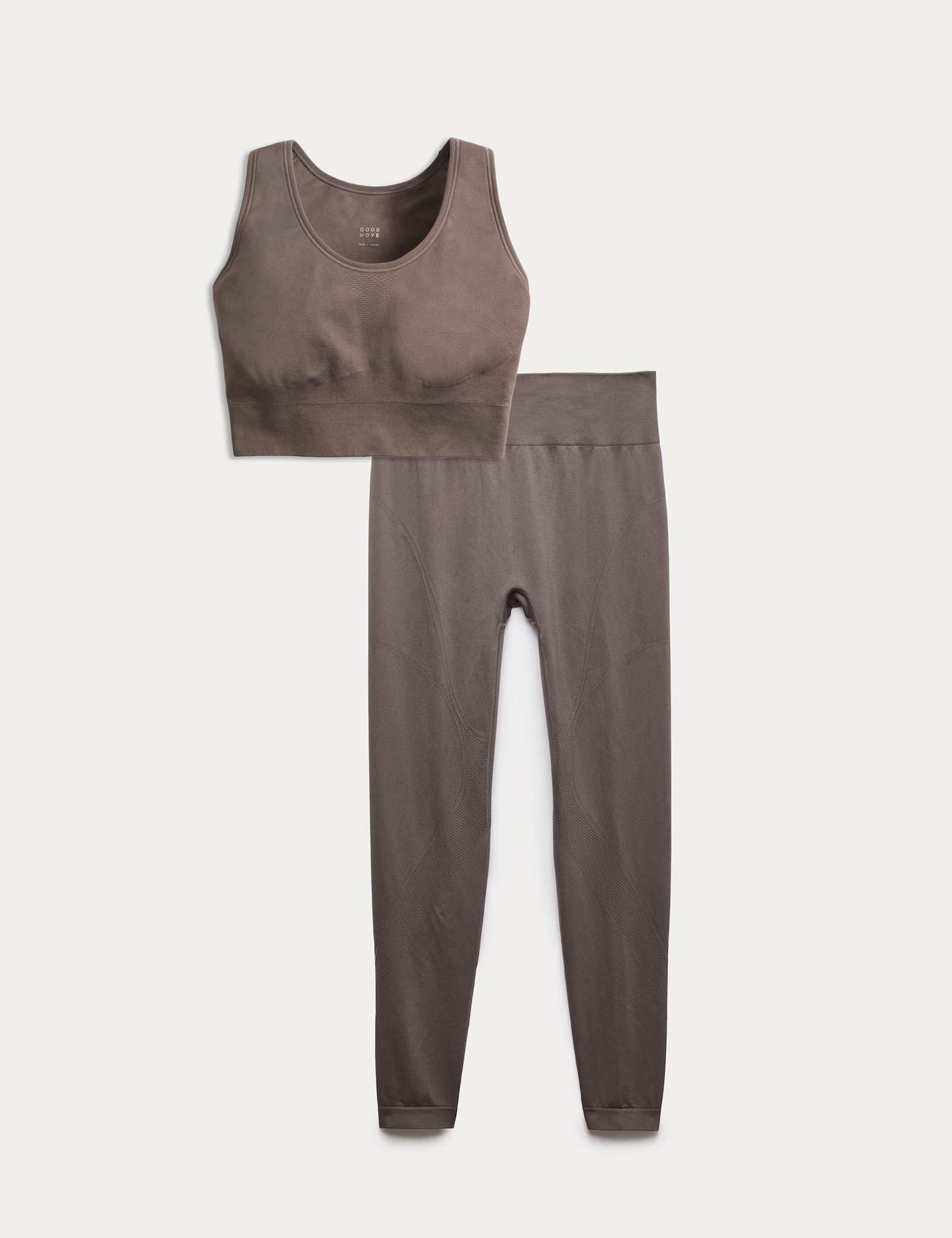 Jacquard Crop Top & Leggings Set - image 2