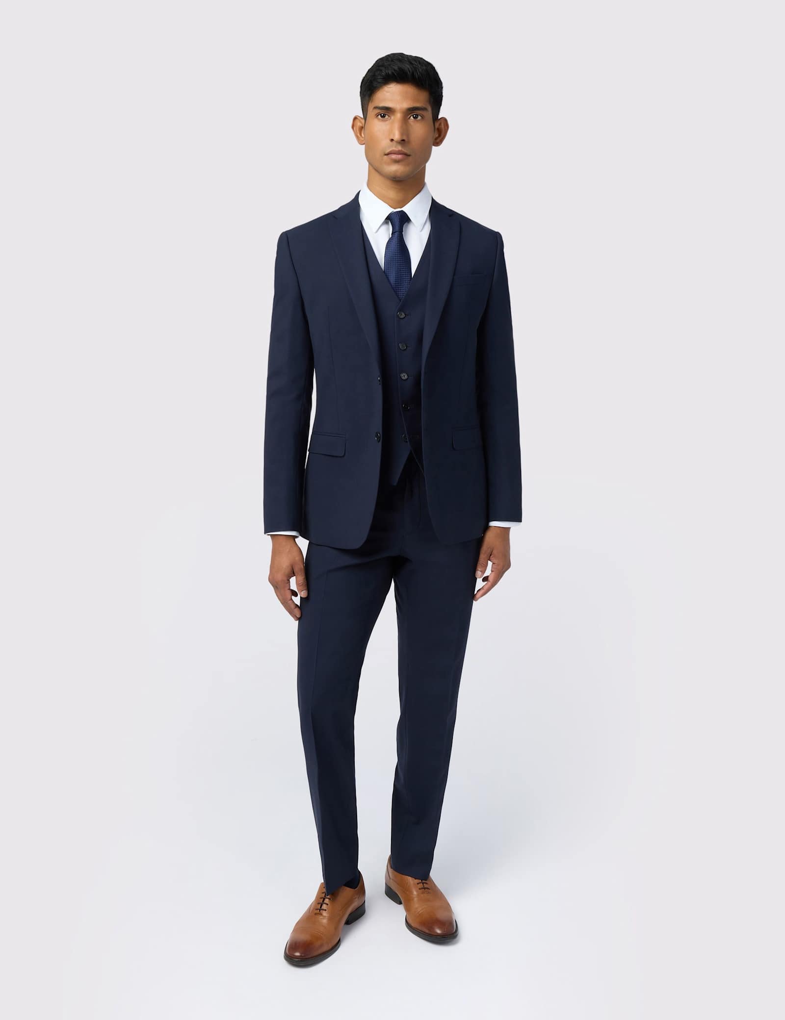Slim Fit Wool Rich Suit - image 2