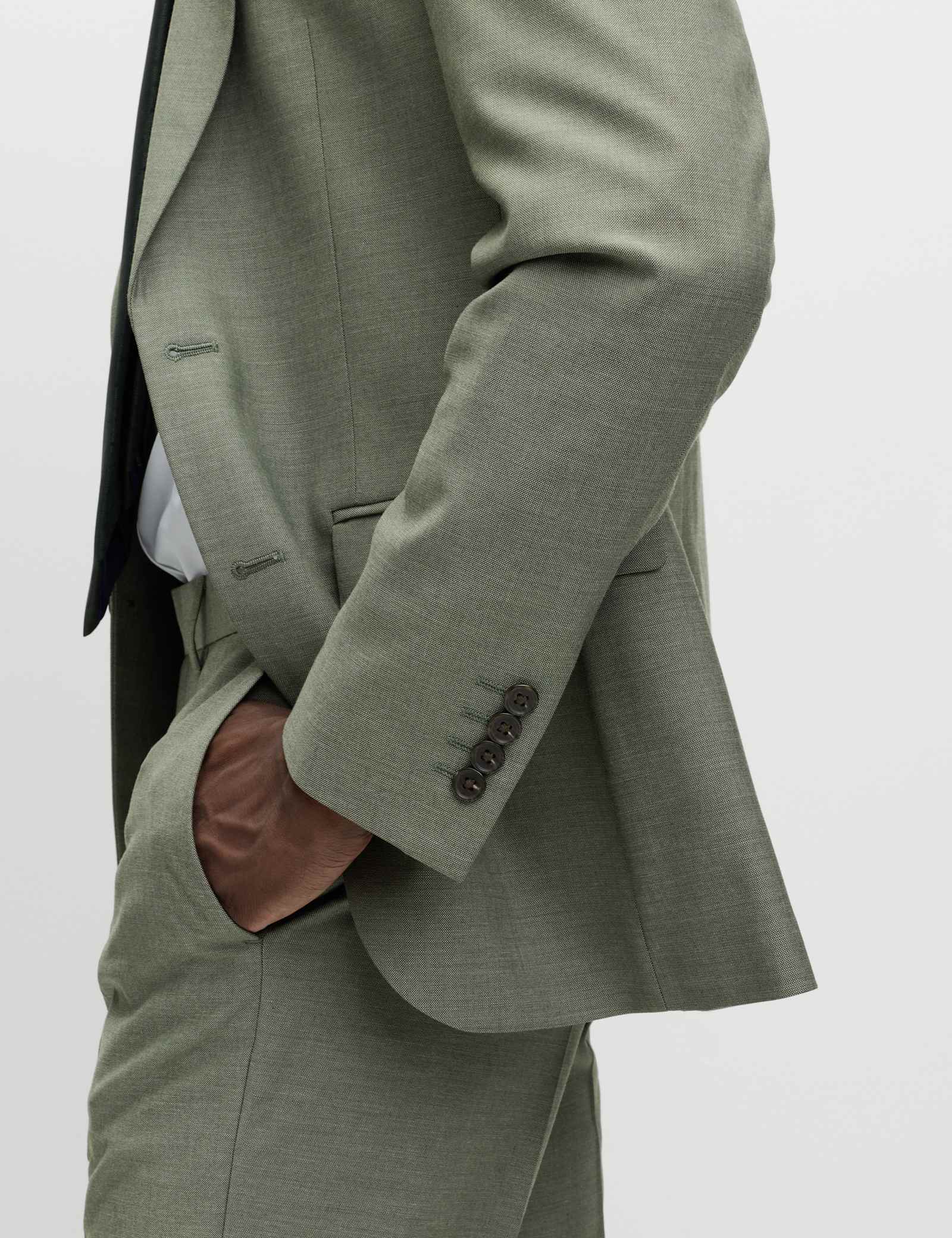 2 Piece Slim Fit Stretch Suit - image 3