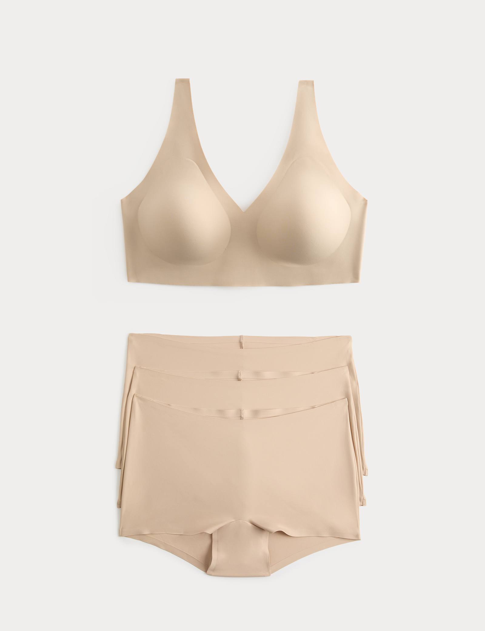 Body Invisibles Non Wired Crop Top Set A-E - image 2