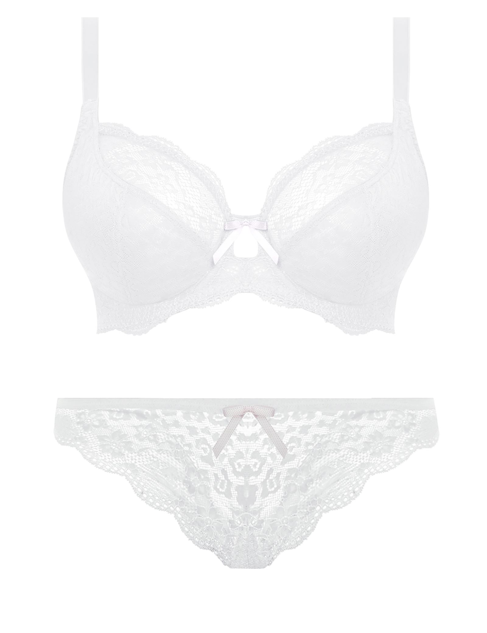 Fancies Underwired Plunge Bra Set C-G - image 2