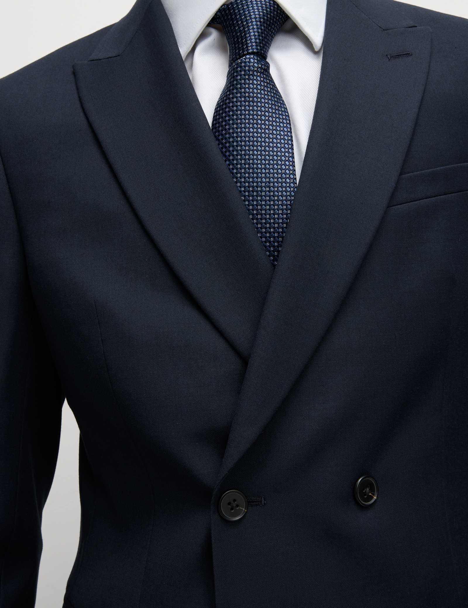 2 Piece Slim Fit Double Breasted Suit - image 4