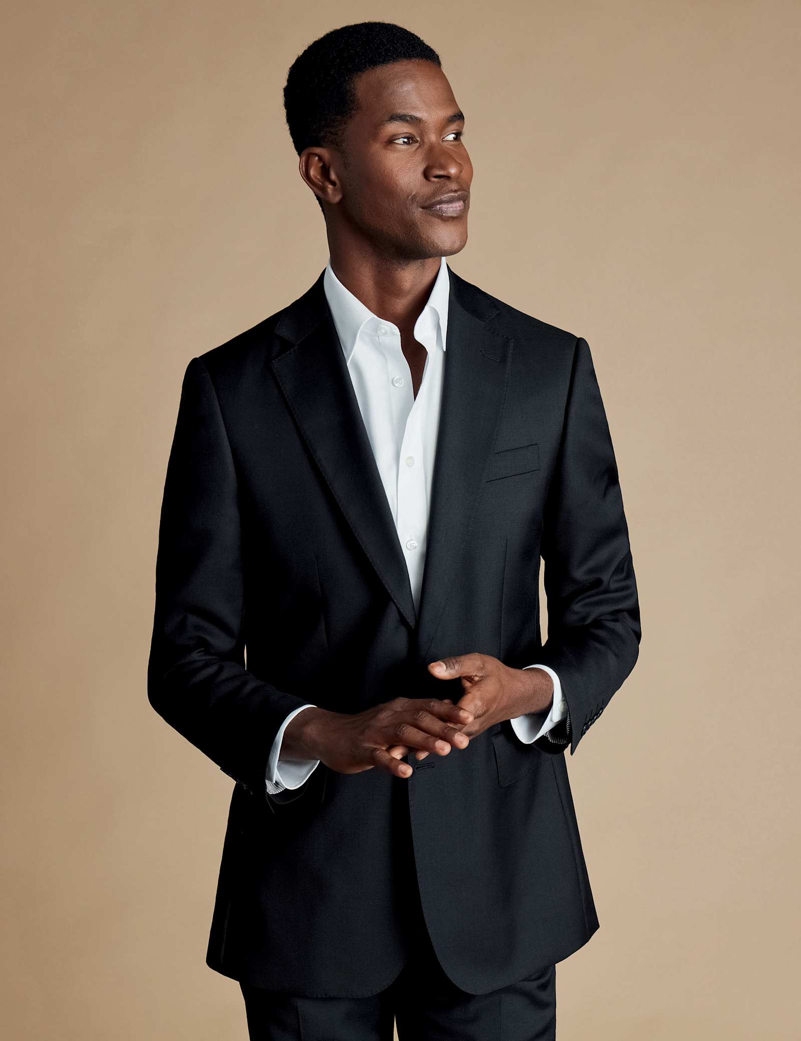 Regular Fit Pure Wool Stretch Suit - image 5