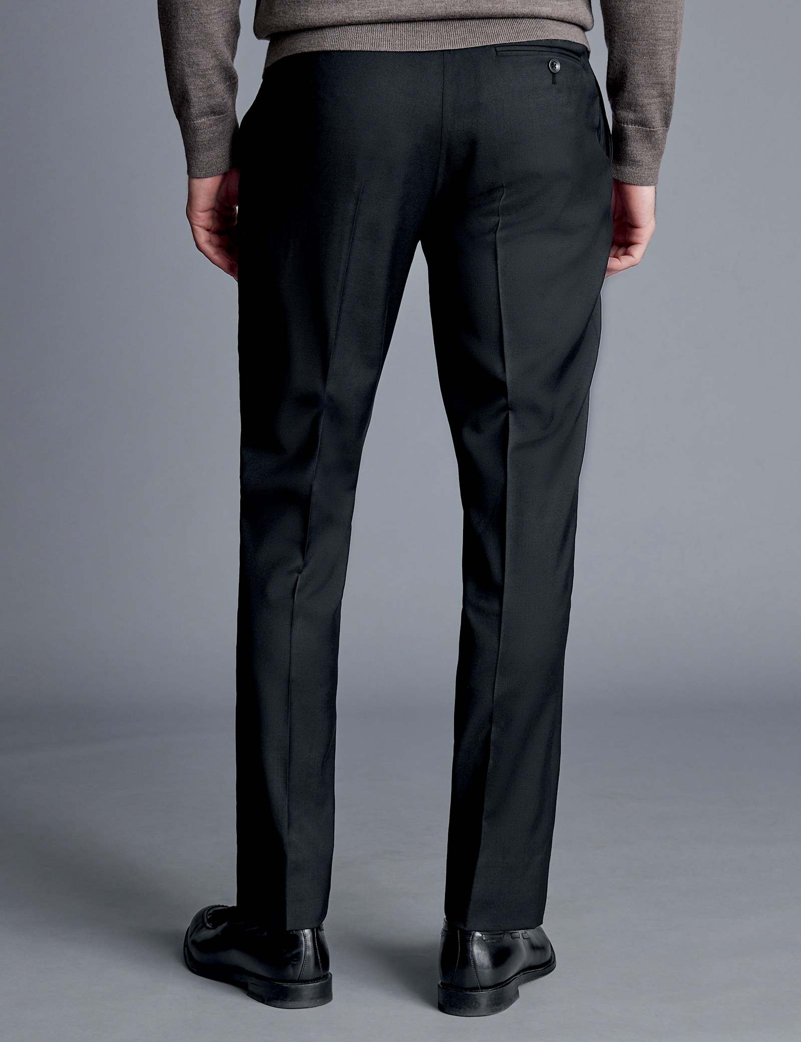 Regular Fit Pure Wool Stretch Suit - image 2