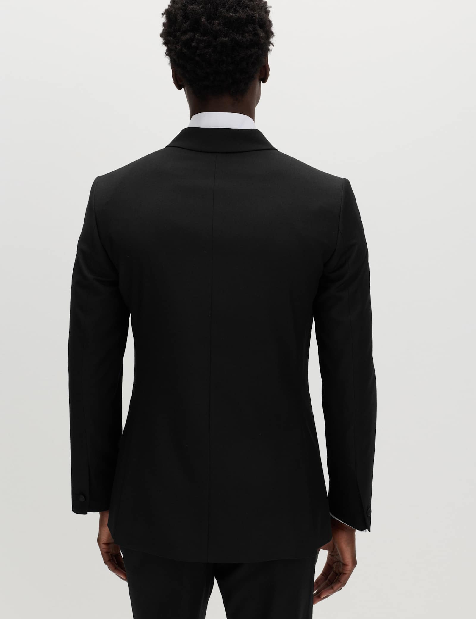 3 Piece Slim Fit Double Breasted Tuxedo Suit - image 3