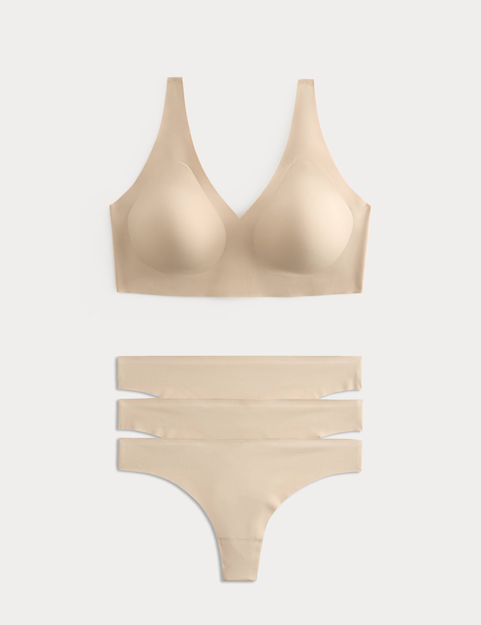 Body Invisibles Non Wired Crop Top Set A-E - image 2