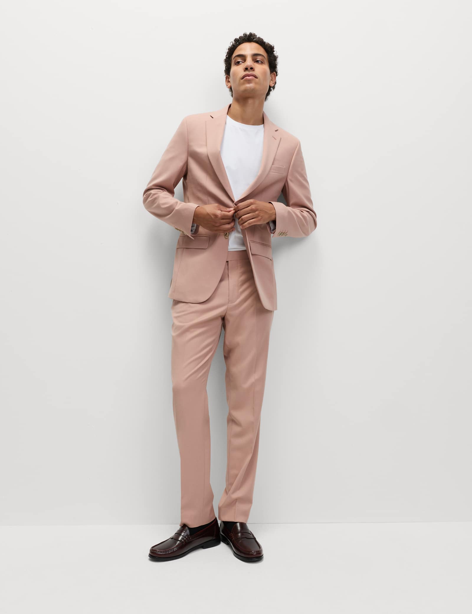2 Piece Slim Fit Stretch Suit - image 4