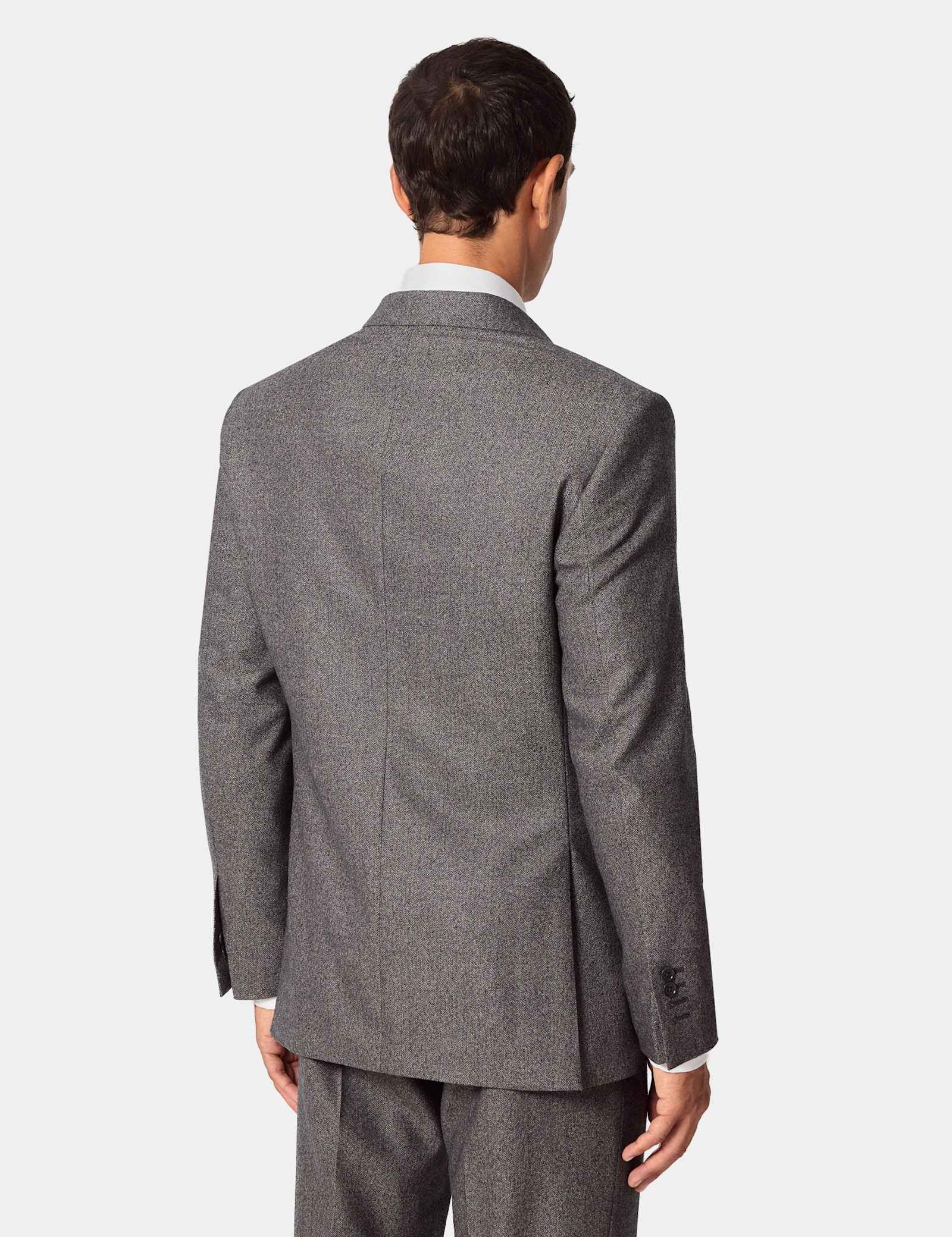 Pure Wool Herringbone Suit - image 2