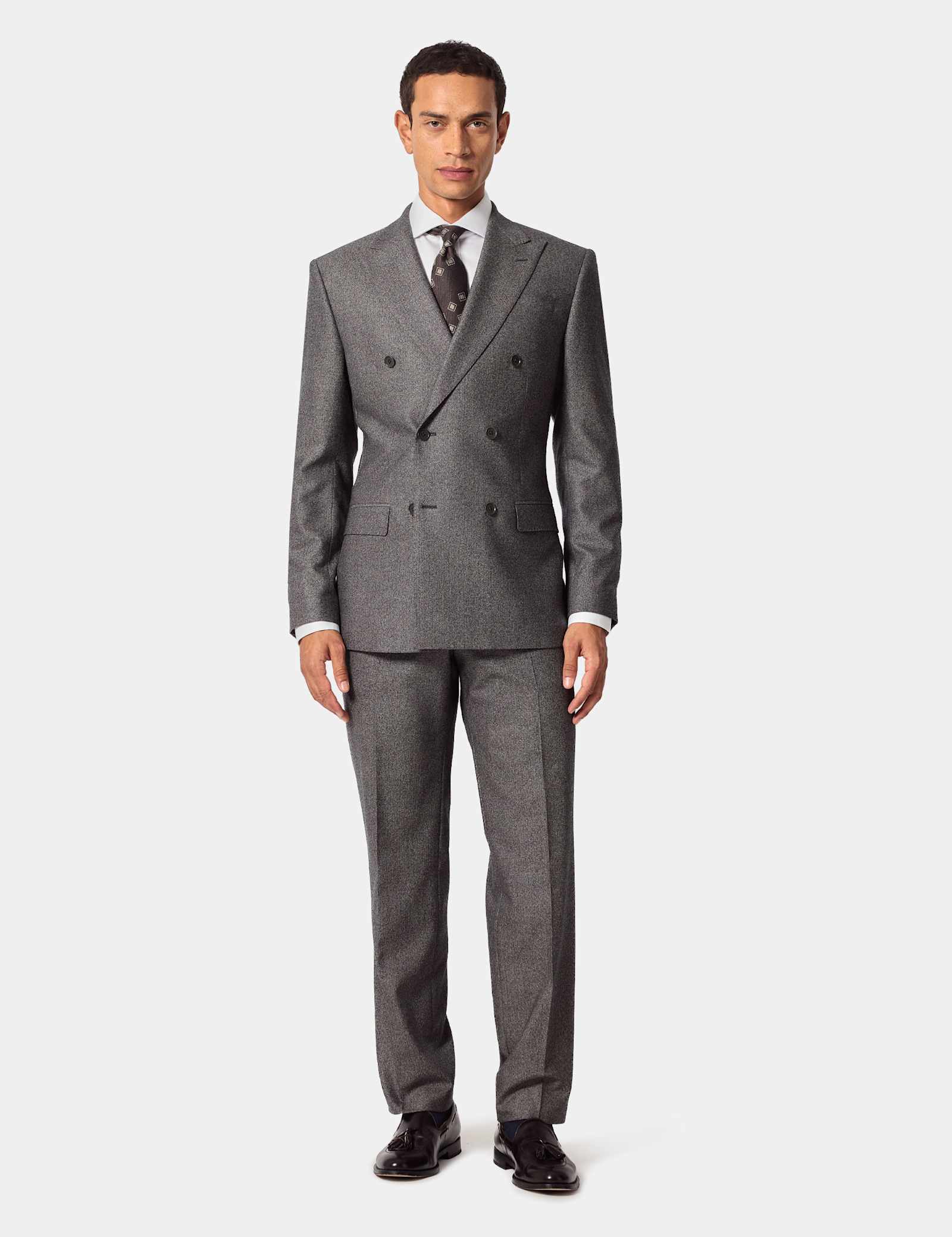 Pure Wool Herringbone Suit - image 5