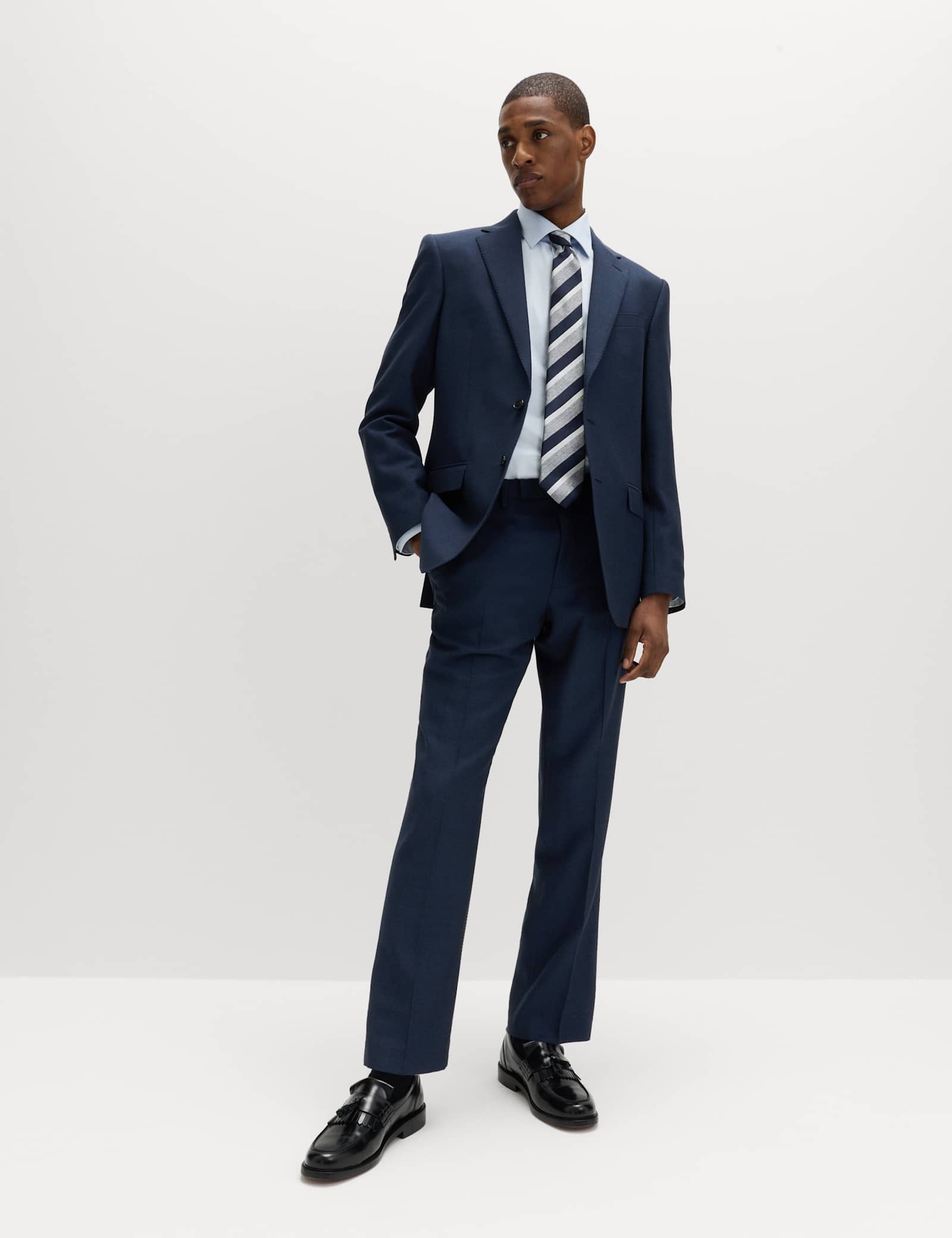 3 Piece Regular Fit Pure Wool Suit - image 5