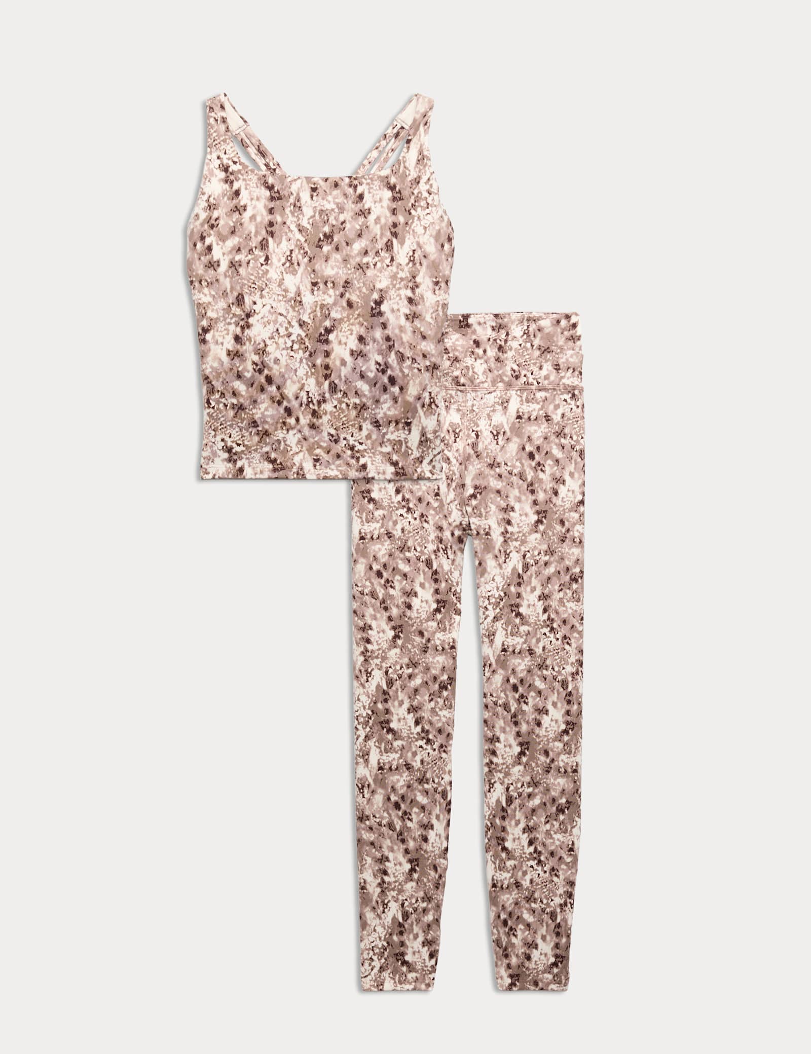 Crop Vest Top & Leggings Set - image 3
