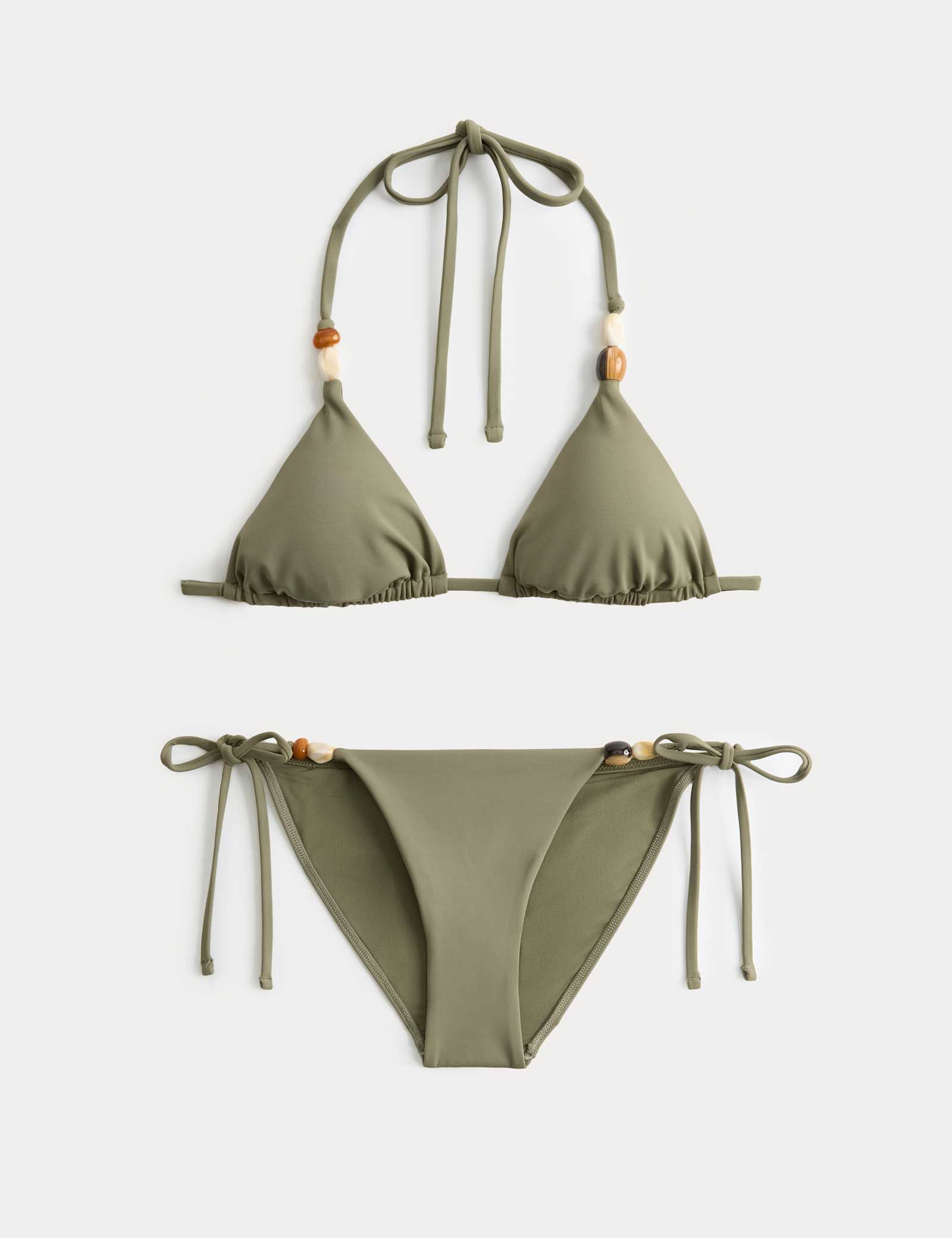 Beaded Triangle Bikini Set - image 2