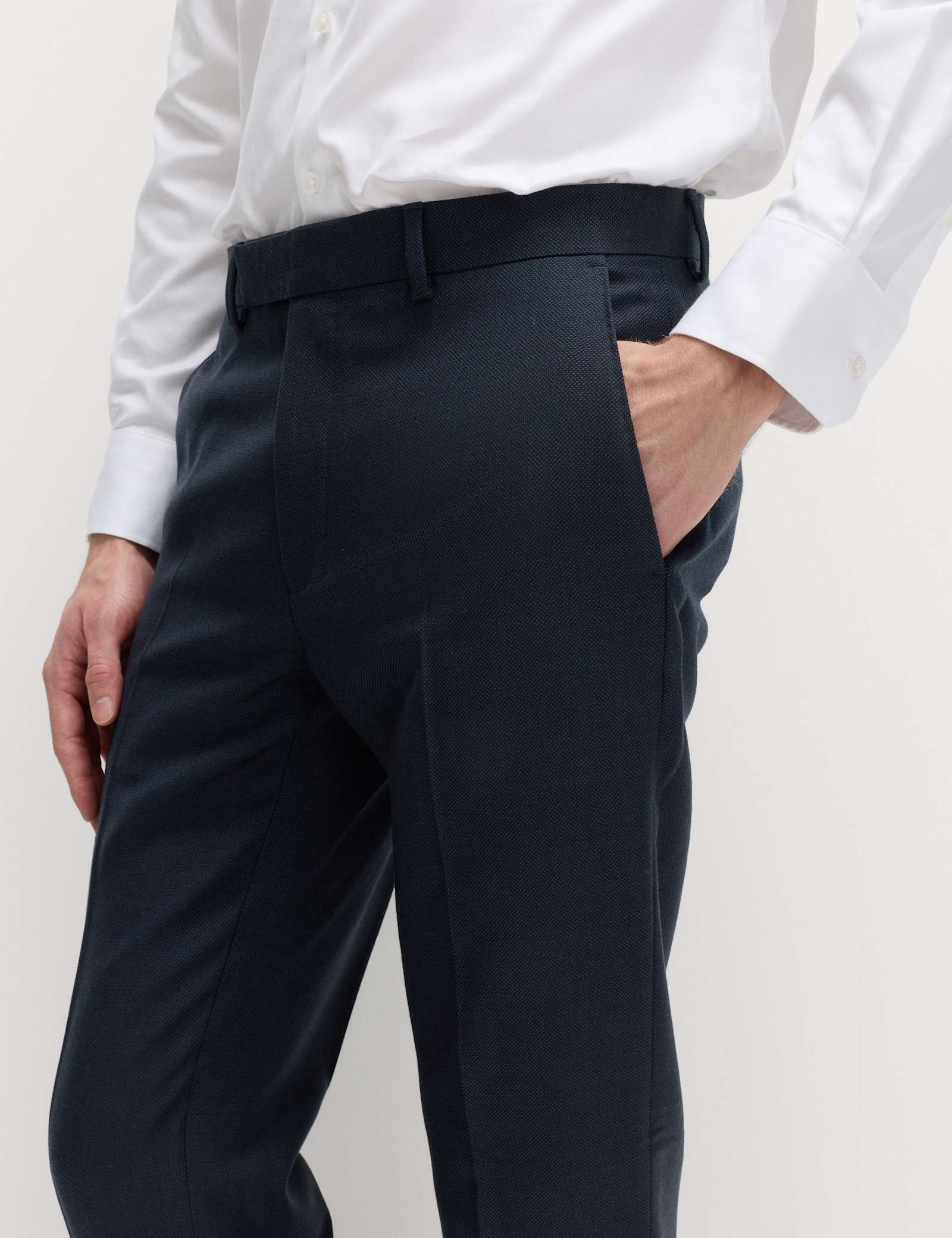 2 Piece Slim Fit Pure Wool Suit - image 4