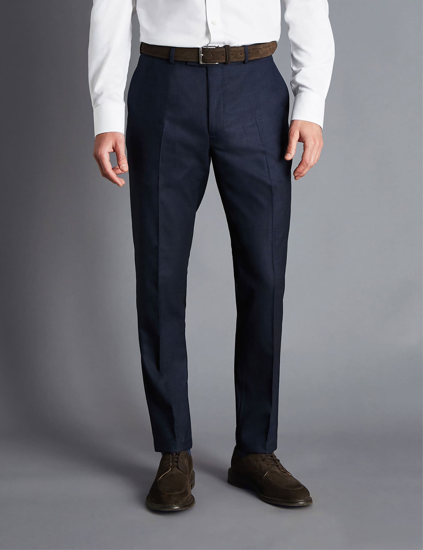 Slim Fit Super 120s Wool Suit - image 3