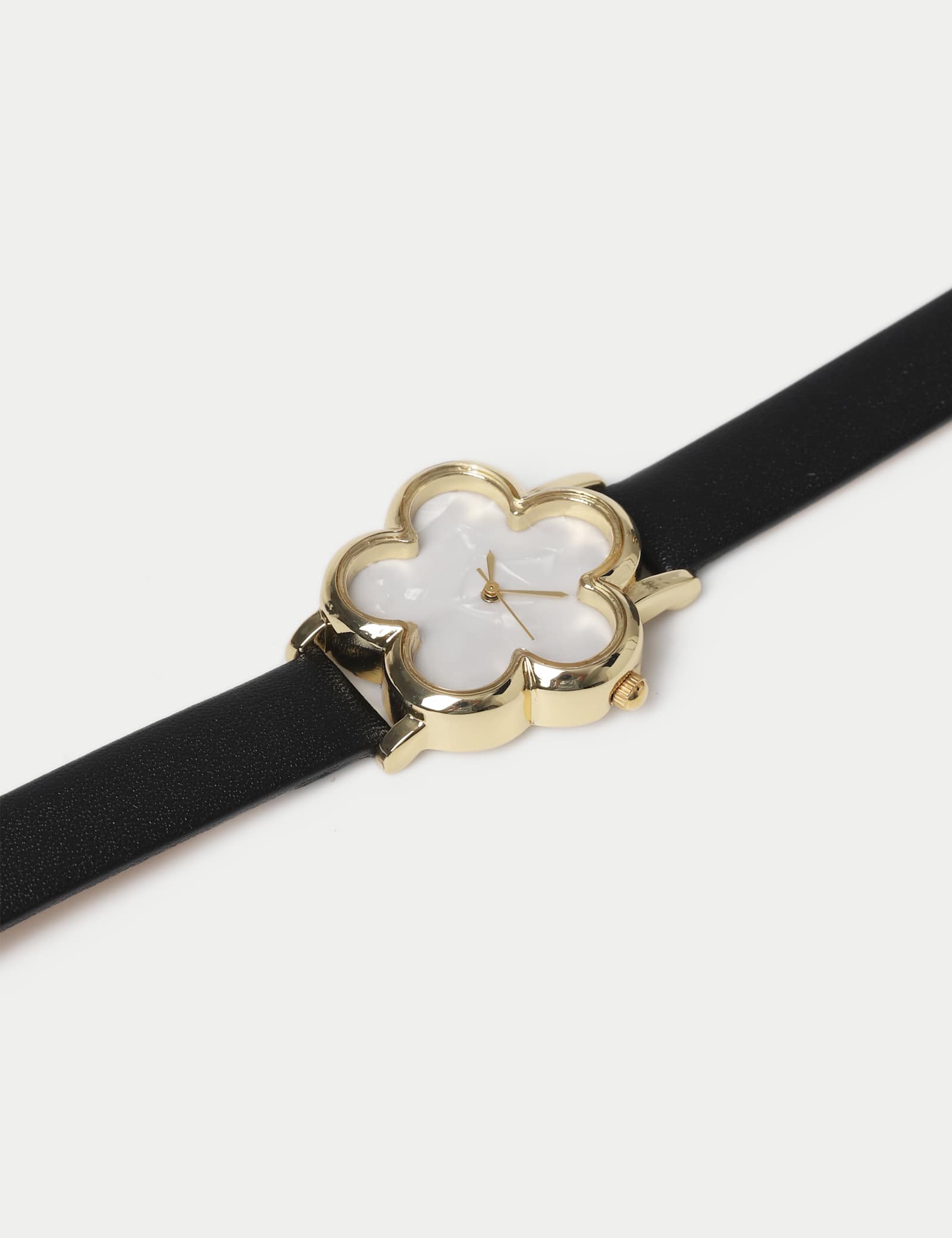 Real Leather 5 Petal Watch - image 3