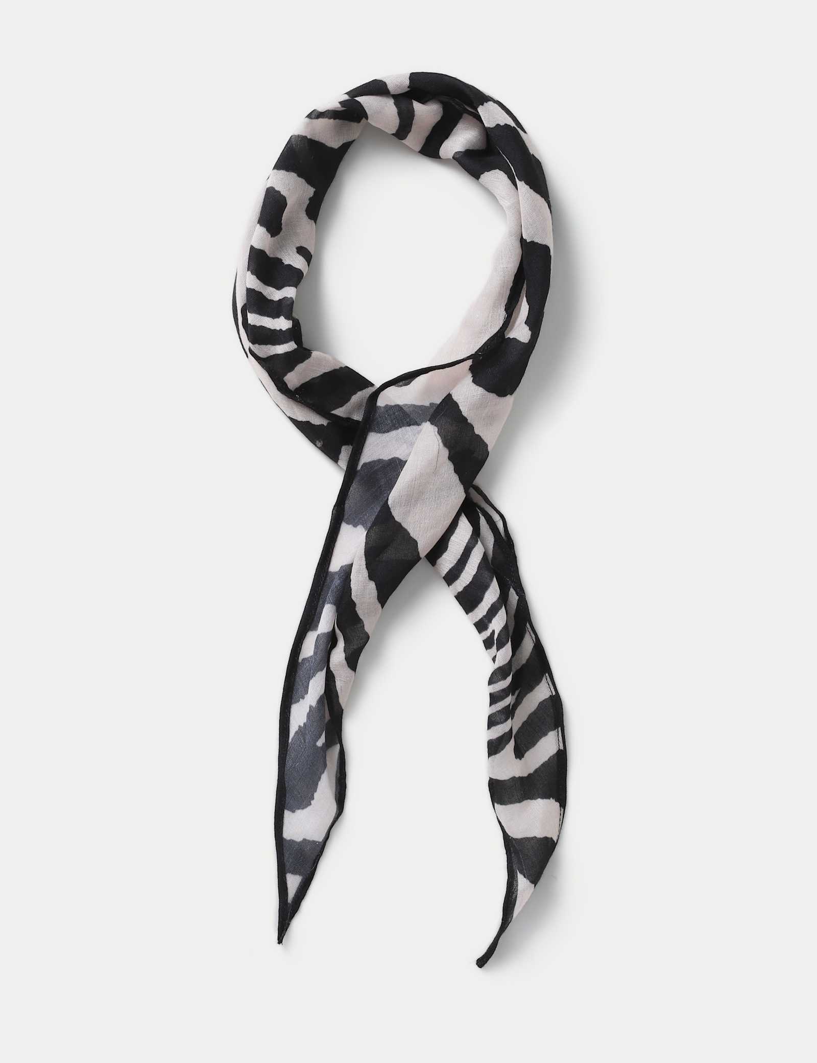 Zebra Print Scarf - image 1