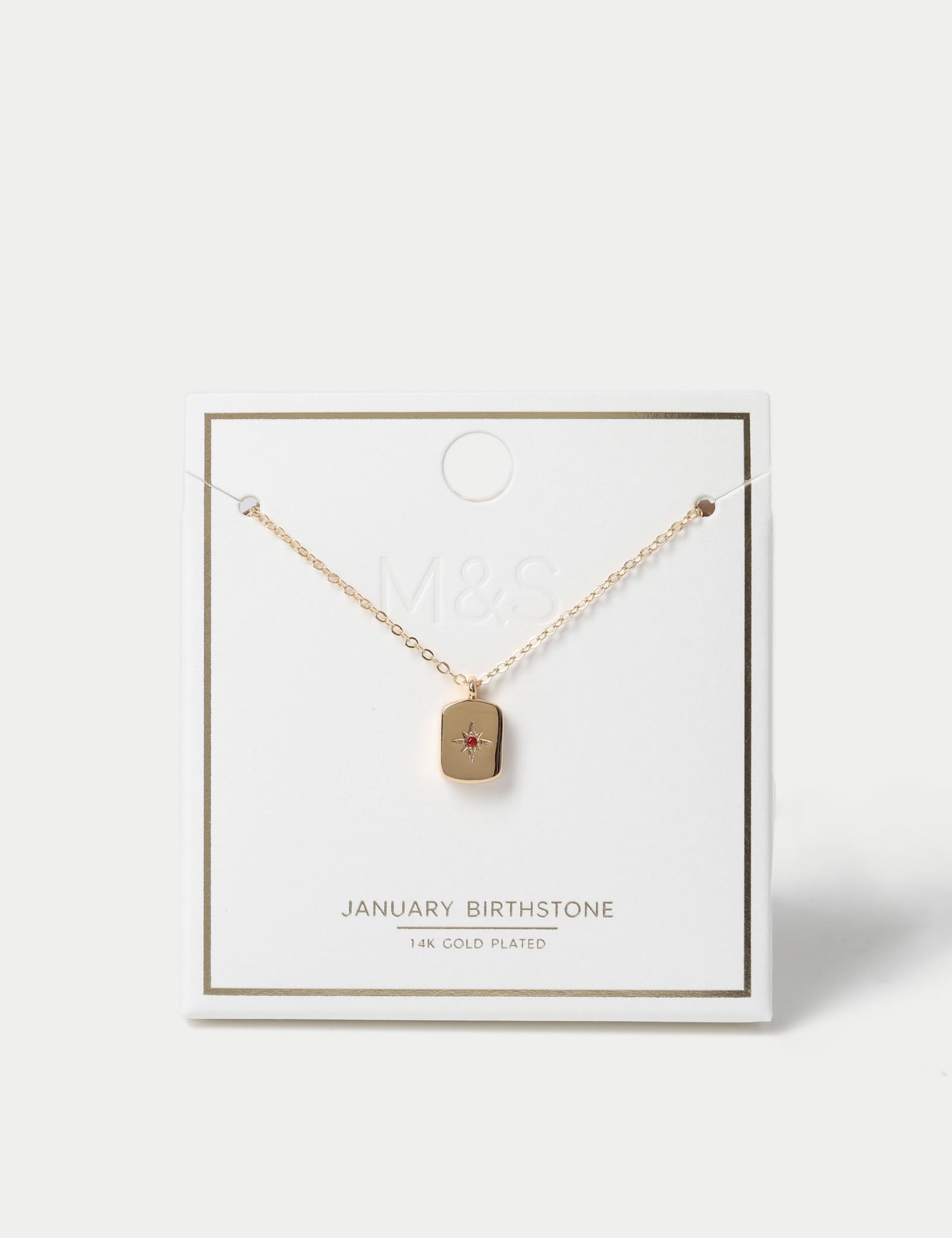 Gold Plated Birthstone Necklace - image 5