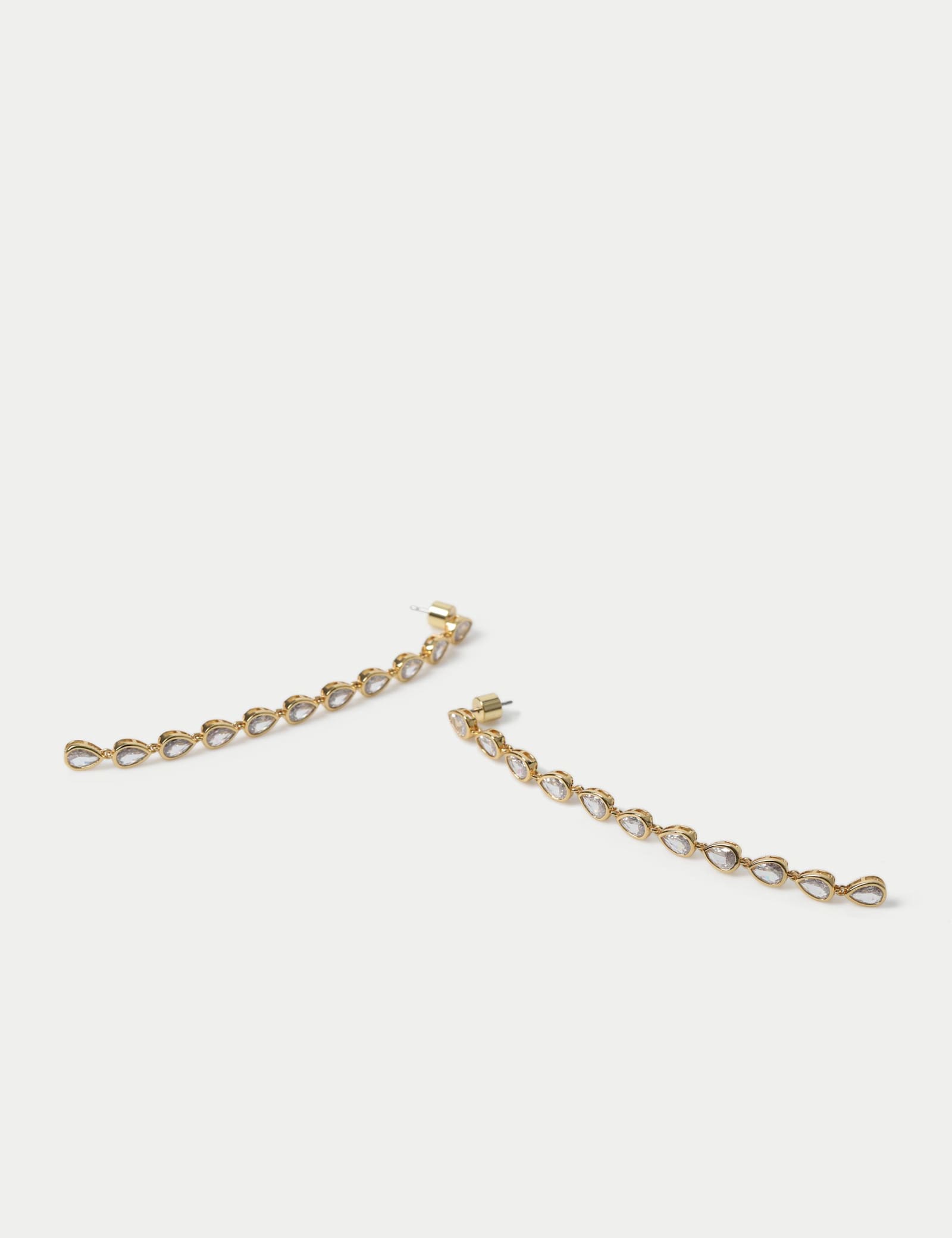 18k Gold Plated Drop Earrings - image 3