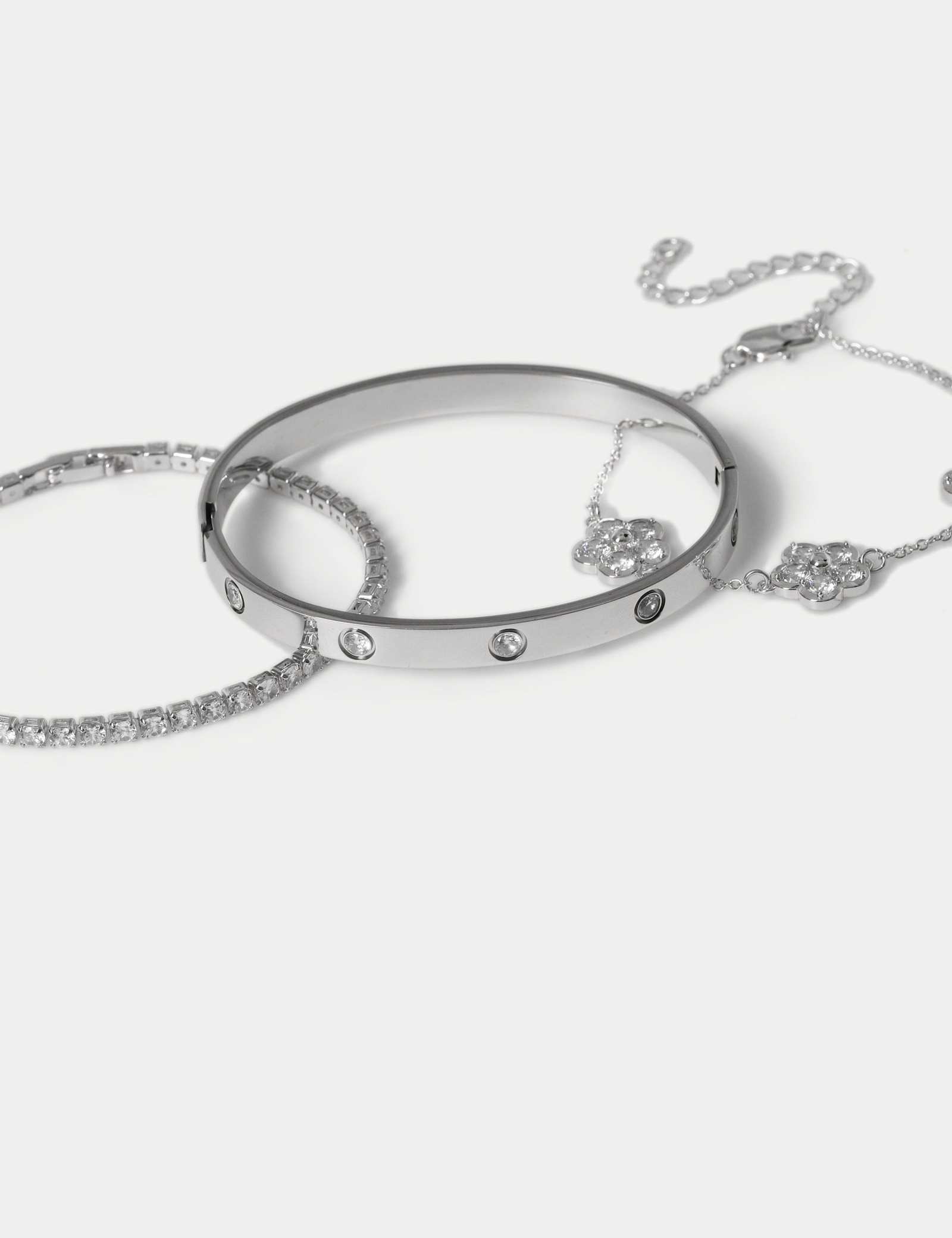 Cubic Zirconia Multi Pack Bracelets - image 5