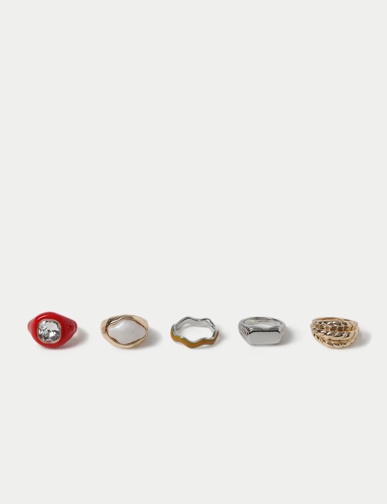 5 Pack Eclectic Ring Set - image 2