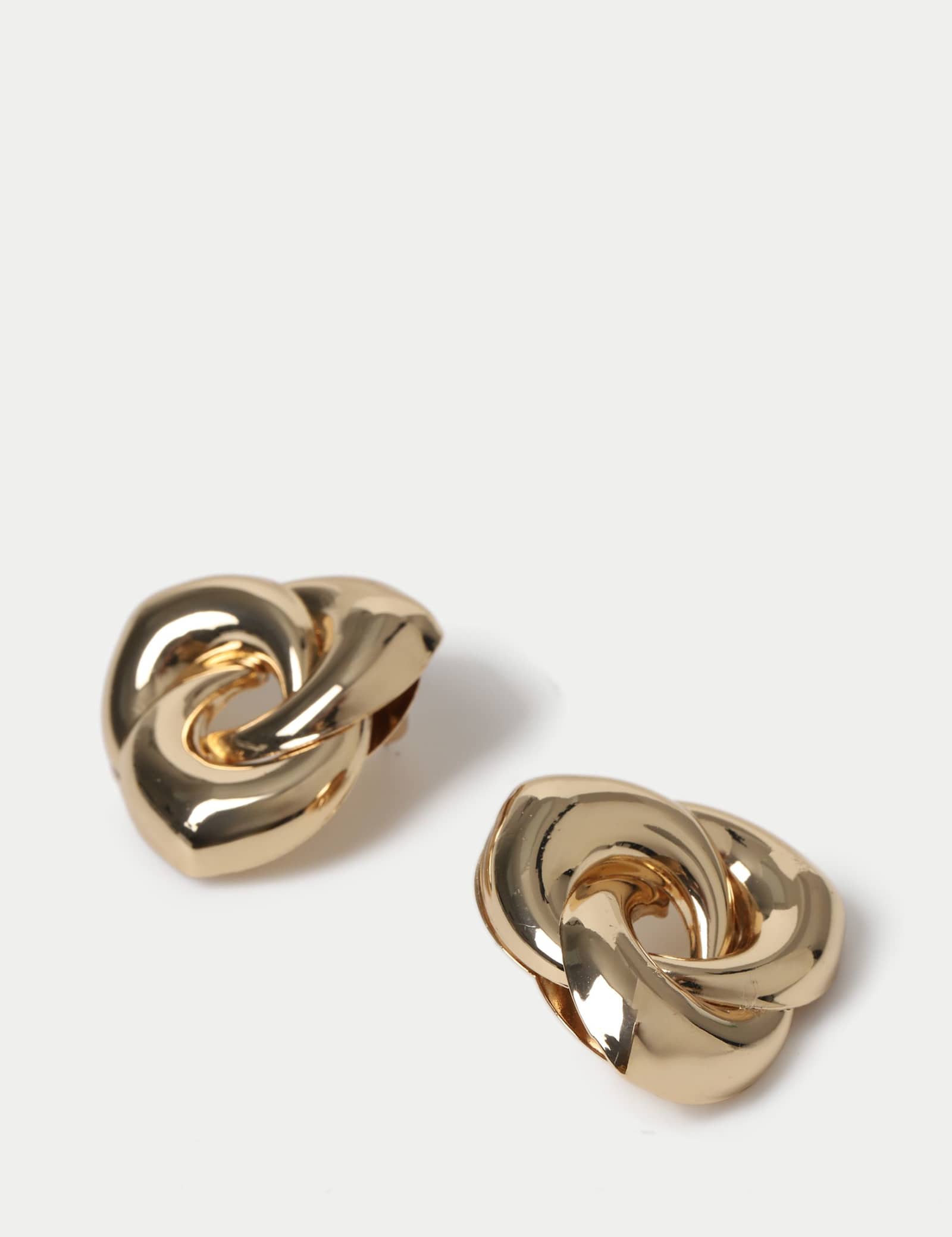 Twist Knot Stud Earrings - image 2