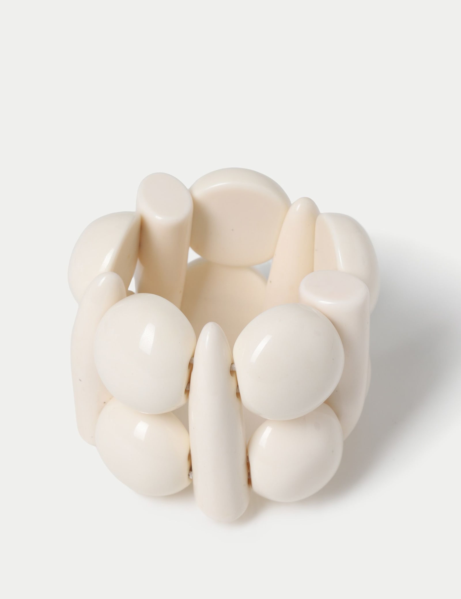 Resin Mixed Shape Stretch Bracelet - image 2