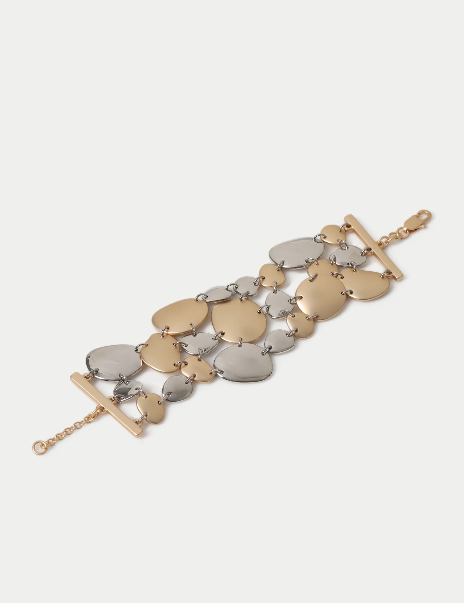 Irregular Brushed Metal Wristwear - image 3