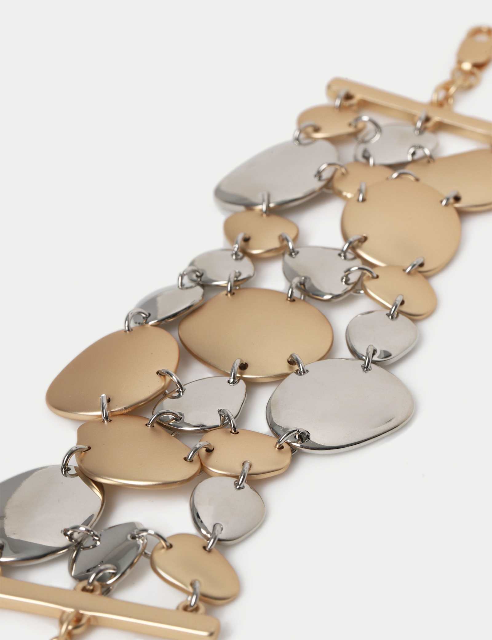 Irregular Brushed Metal Wristwear - image 2