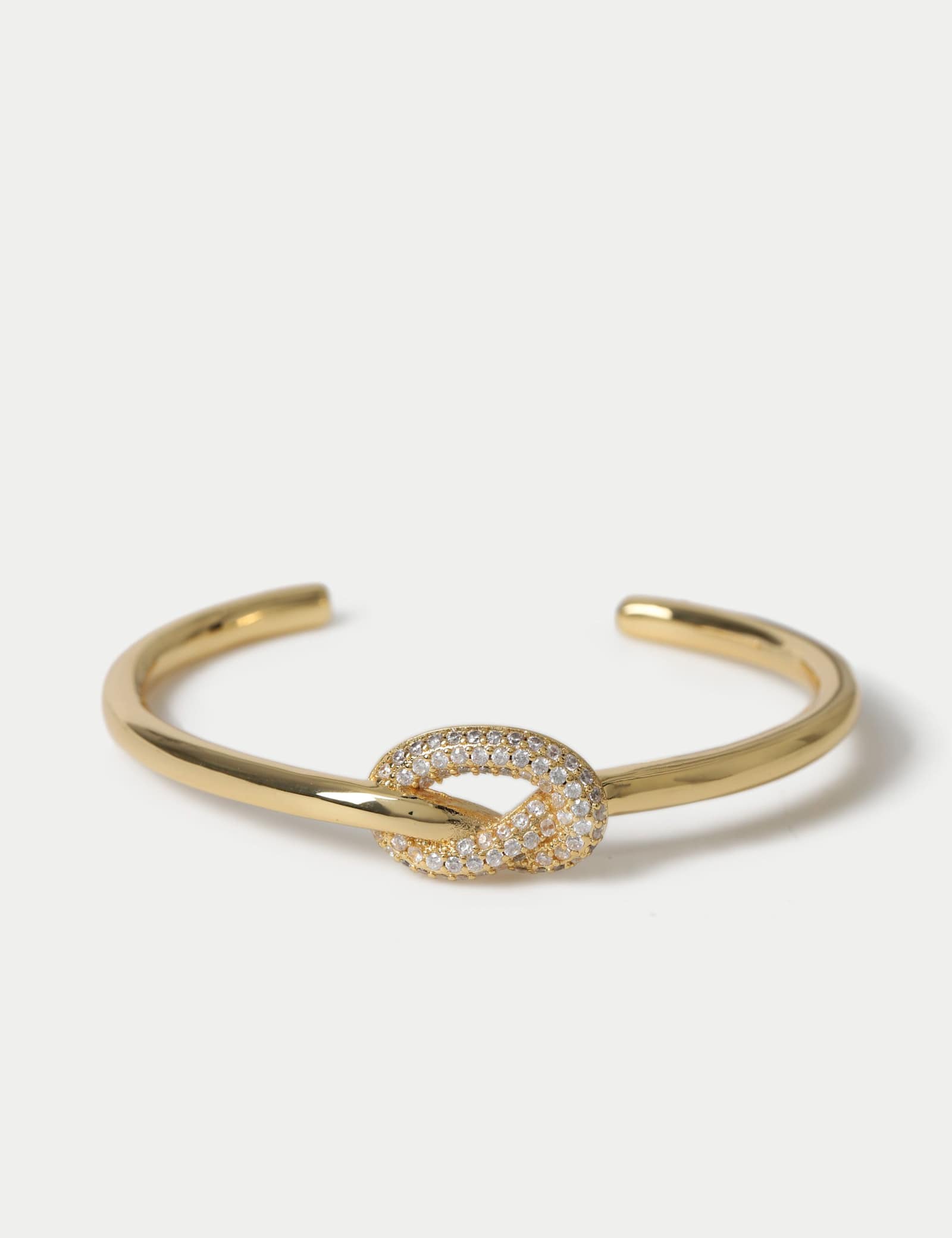 Autograph Knot Embellished Bangle - image 1