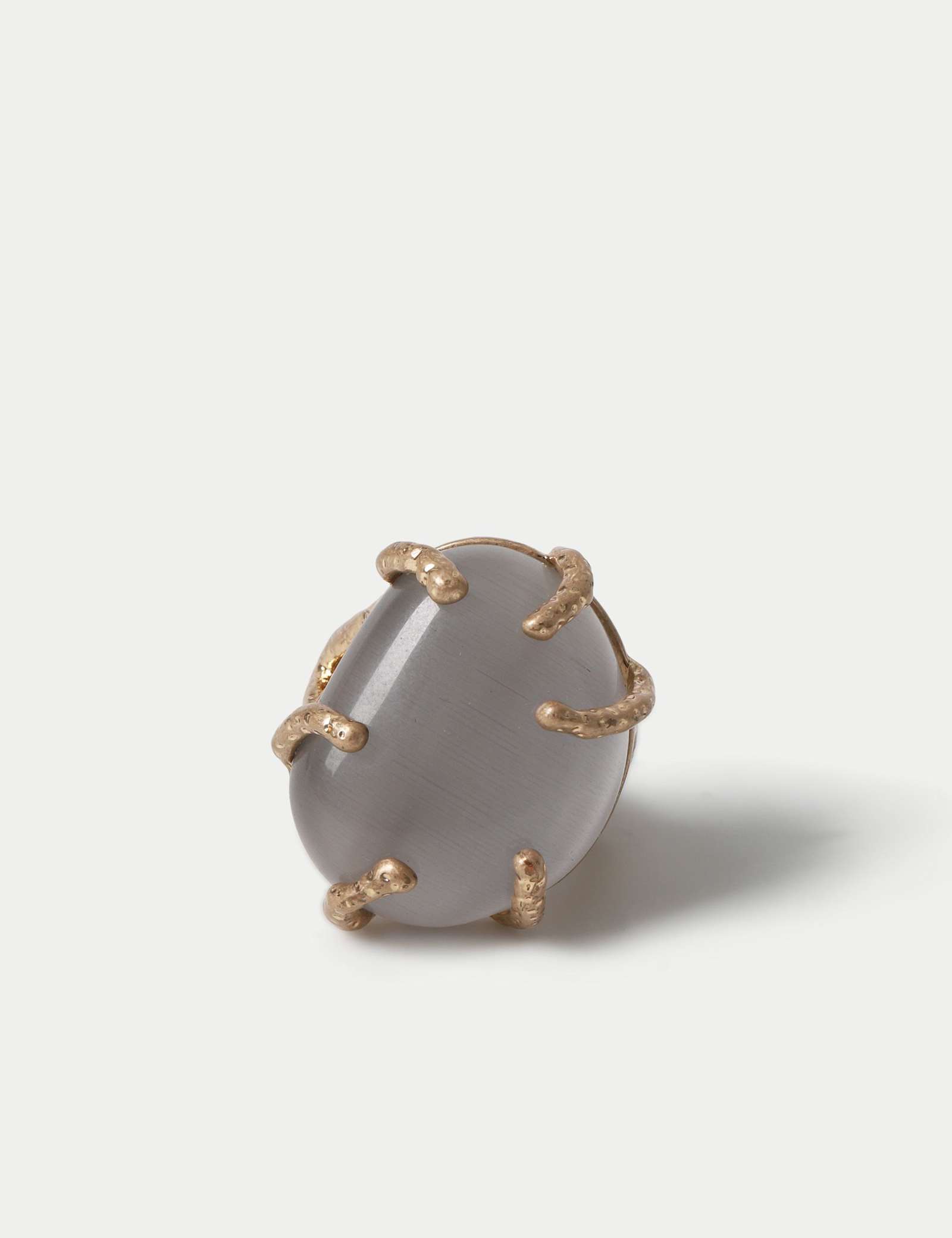 Natural Stone Caged Ring - image 2