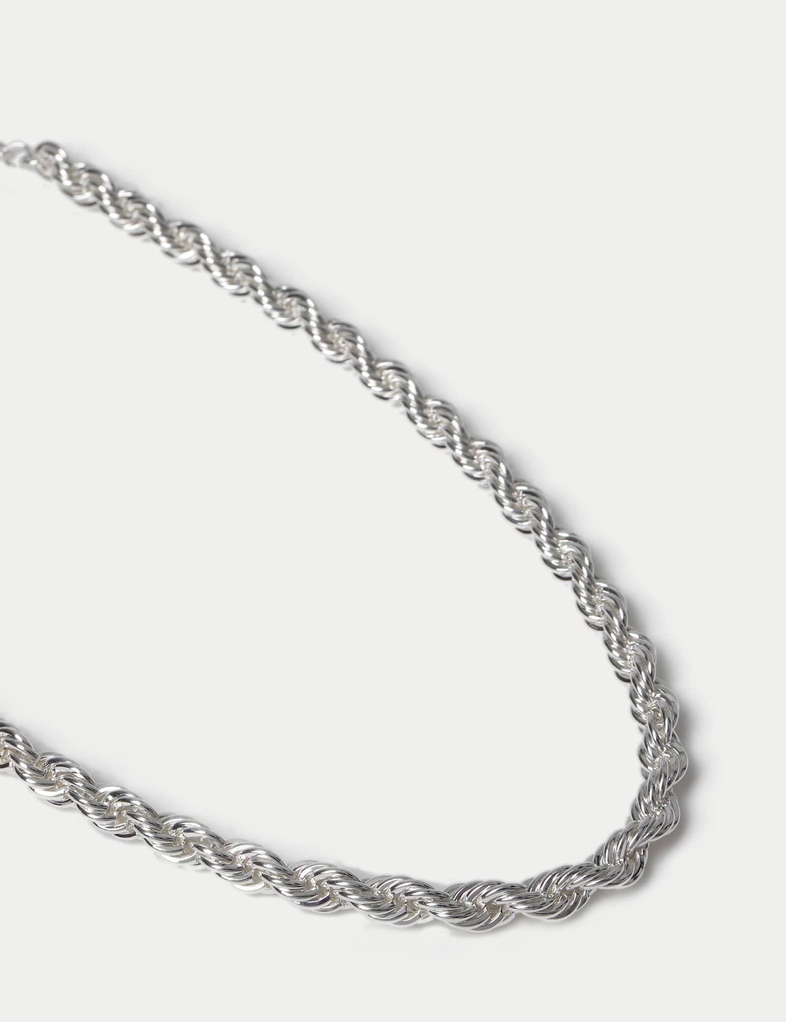 Chunky Twist Rope Necklace - image 2