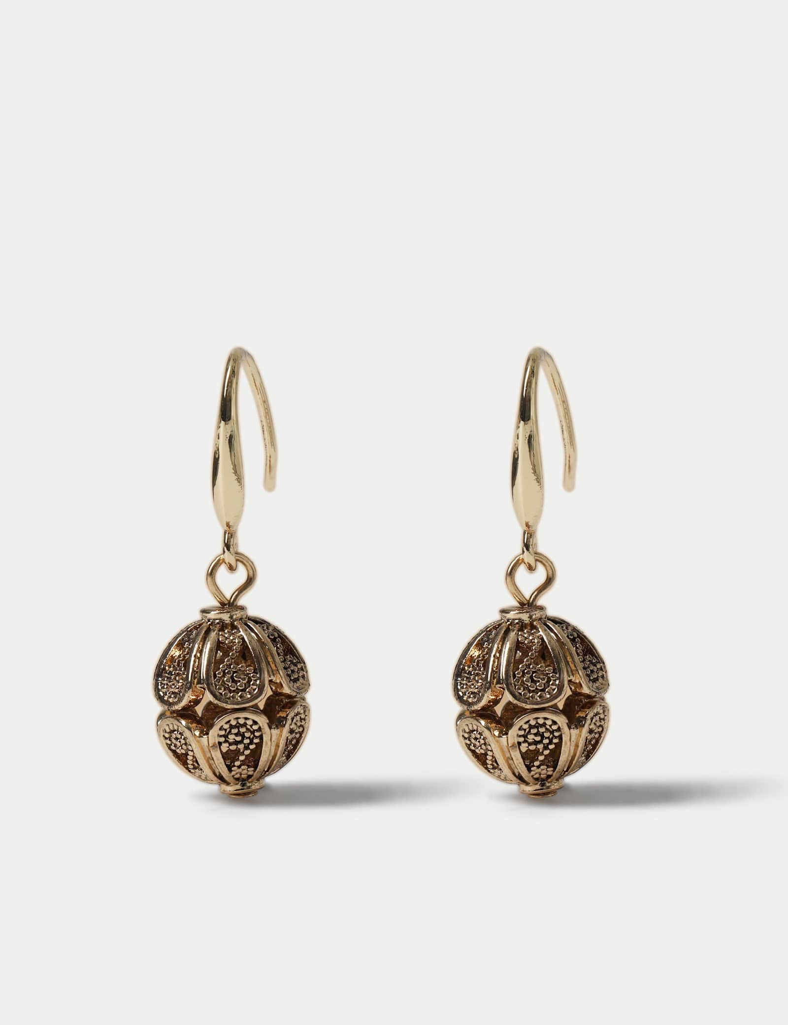 Filigree Fishhook Earrings - image 1