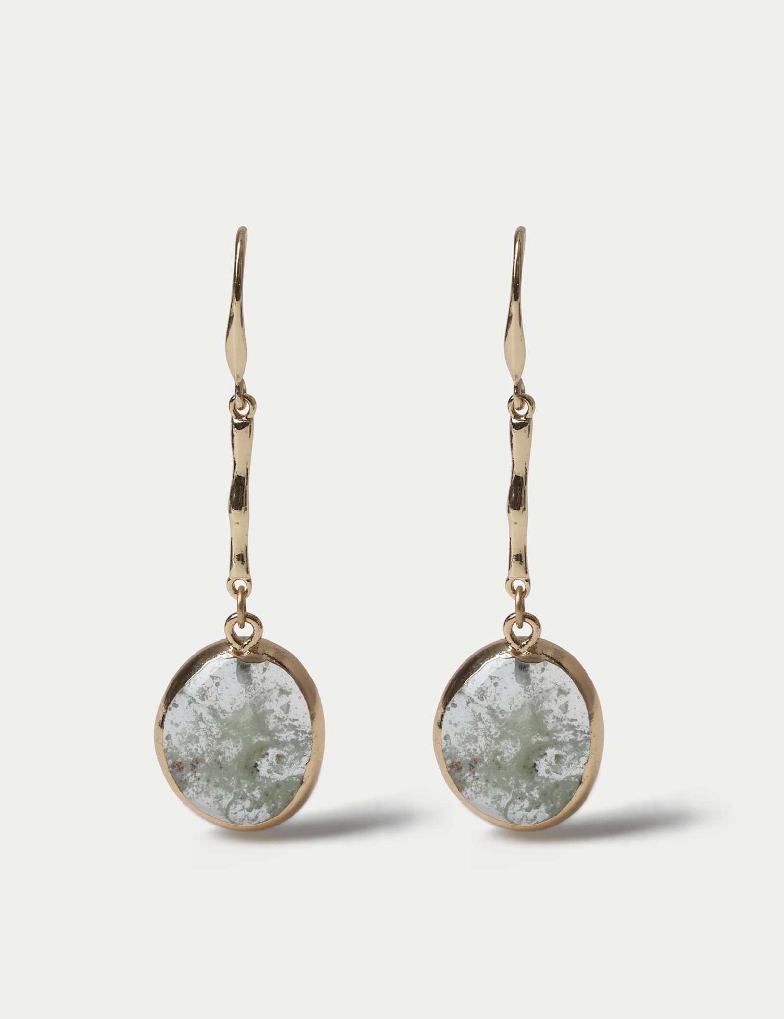Natural Stone Stick Earrings - image 1