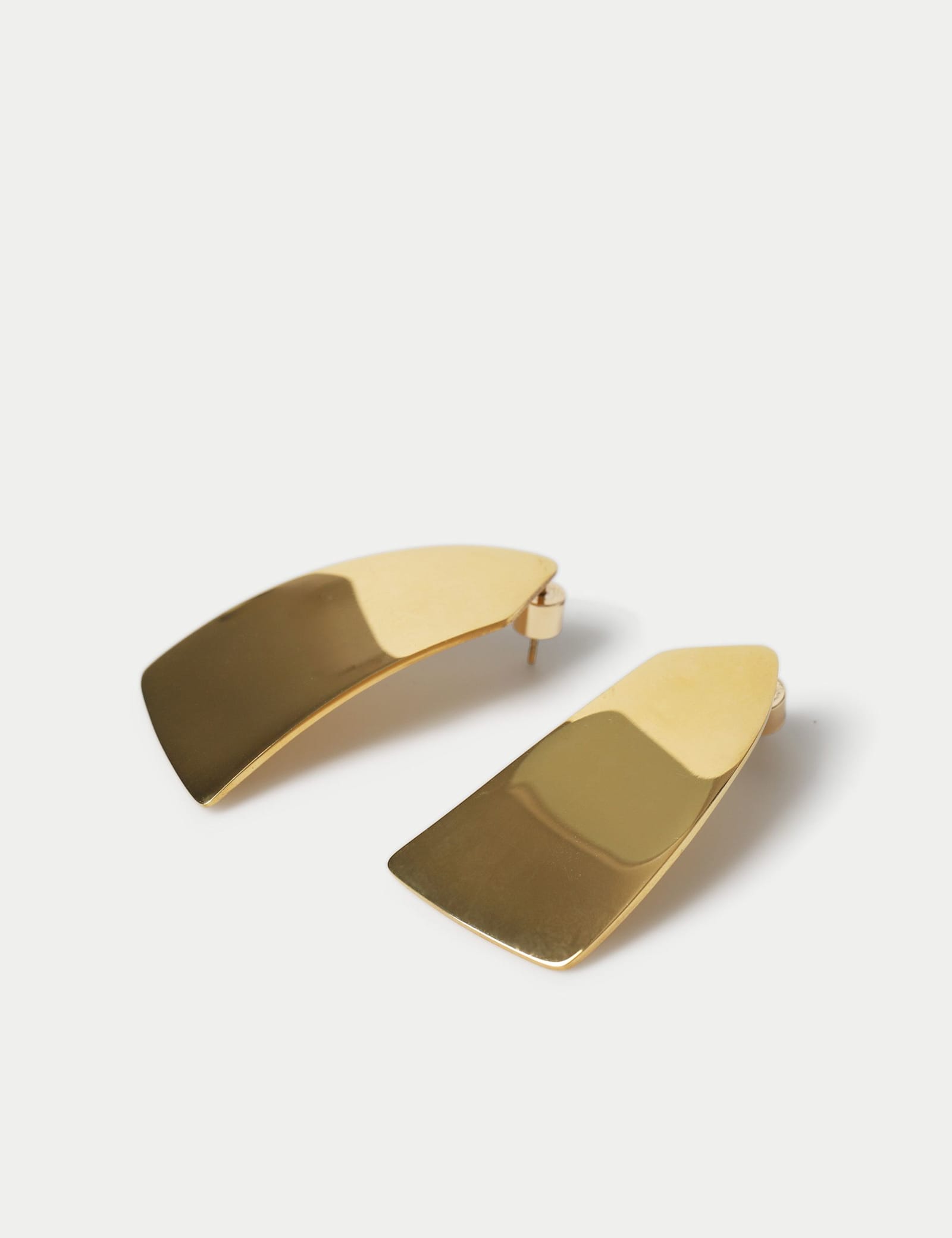 Elongated Rectangle Earrings - image 2