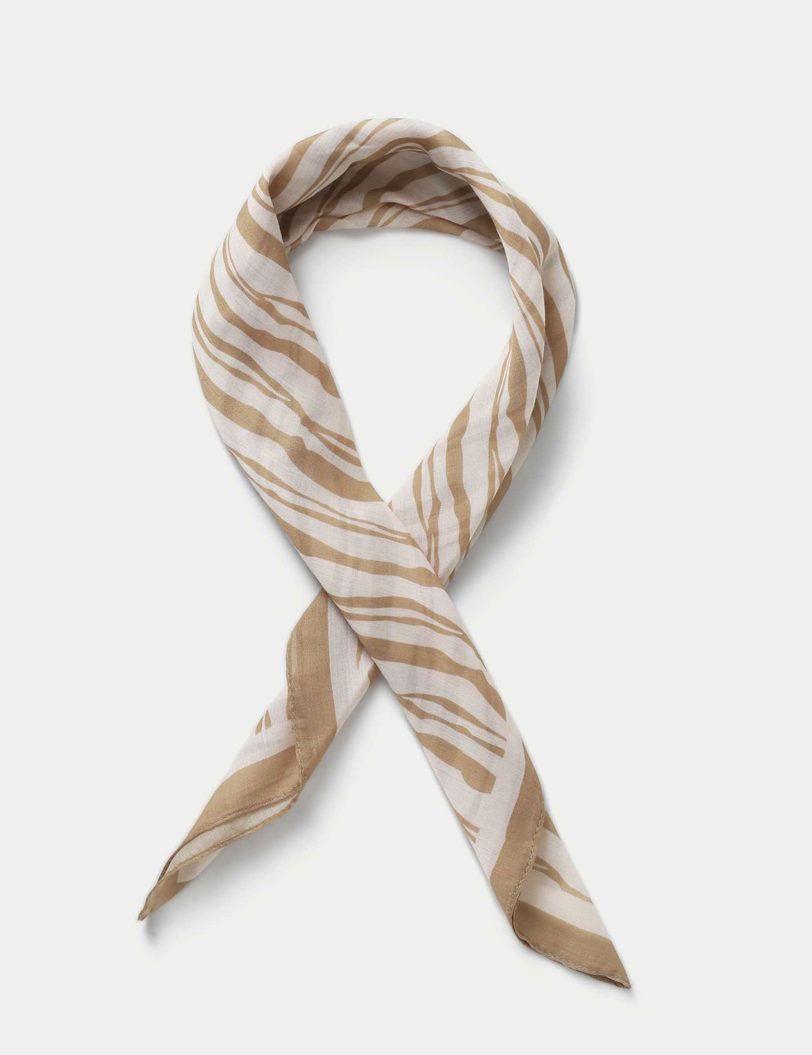 Neutral Tiger Scarf - image 1