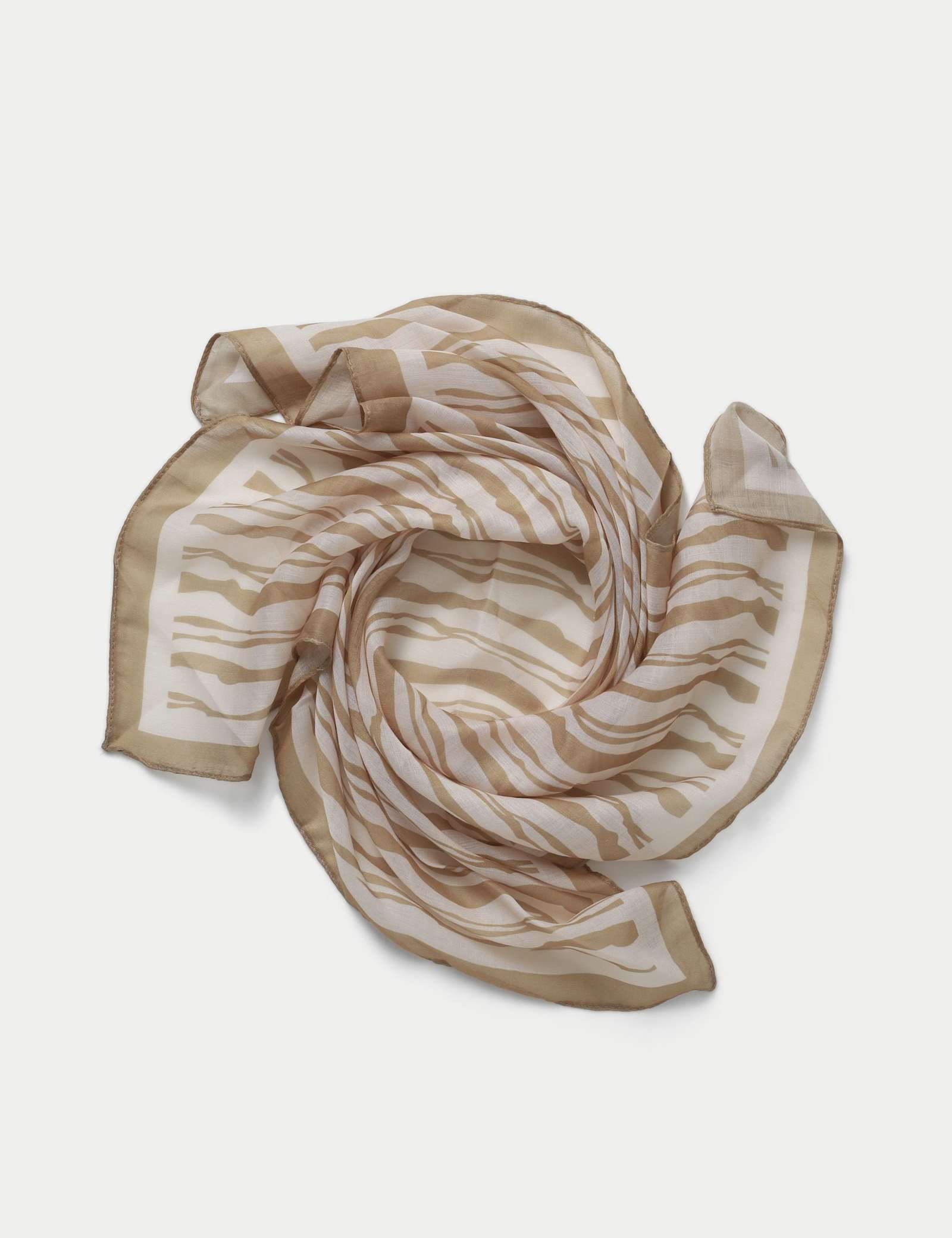 Neutral Tiger Scarf - image 2