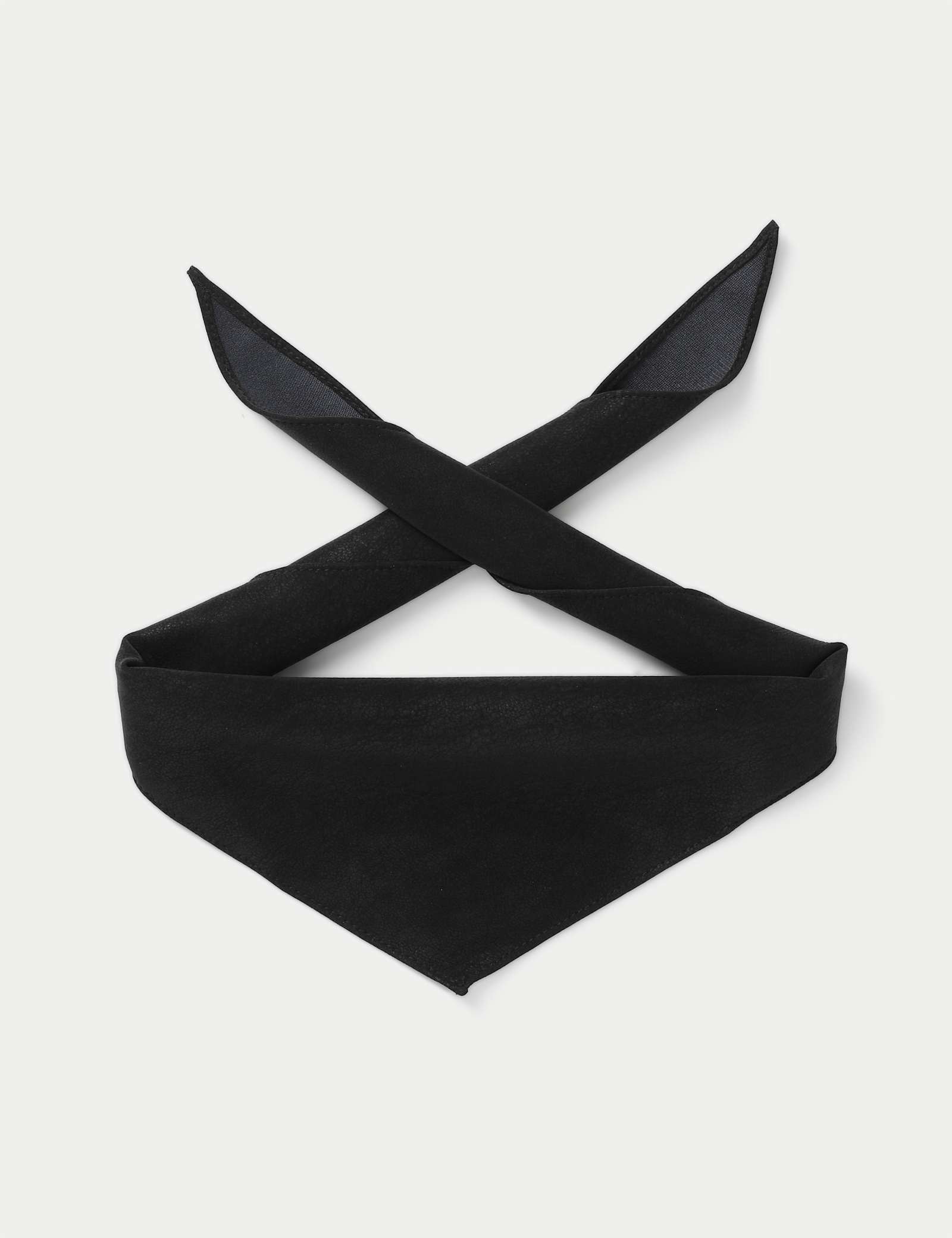Smooth Faux Leather Bandana - image 1