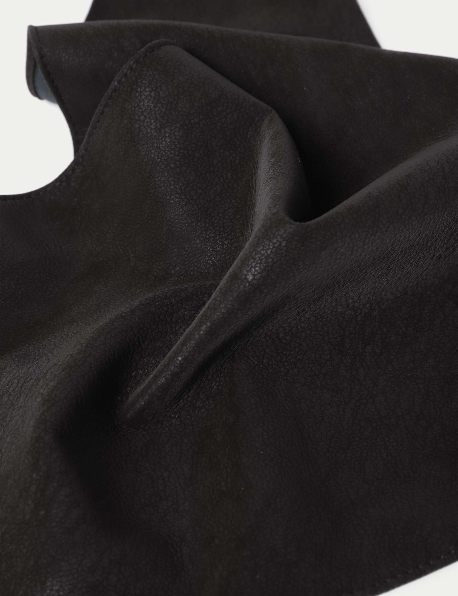 Smooth Faux Leather Bandana - image 3