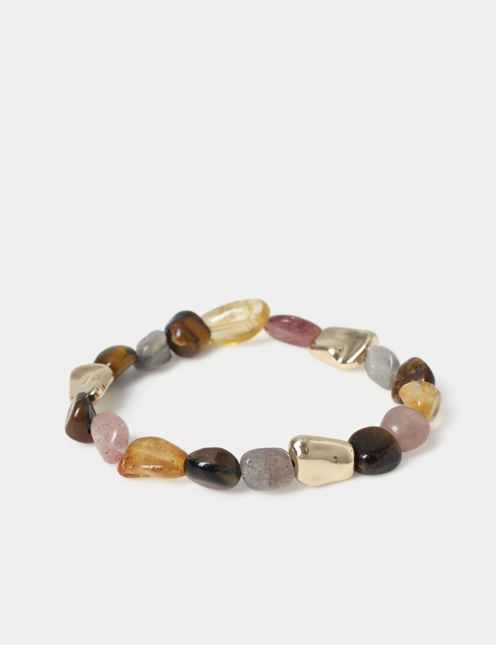 Glass Natural Stone Bracelet - image 1