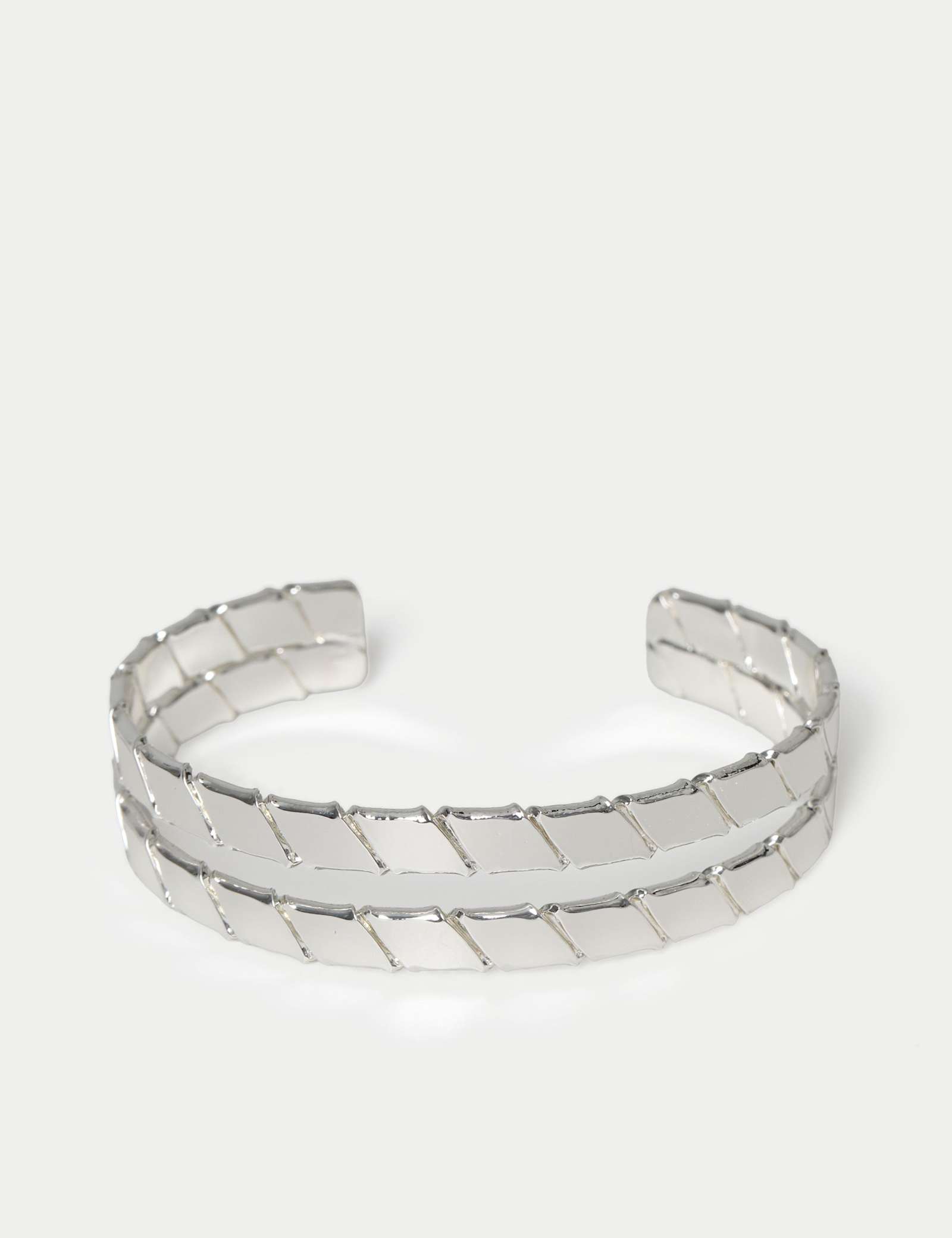 Textured Cuff Bracelet - image 1
