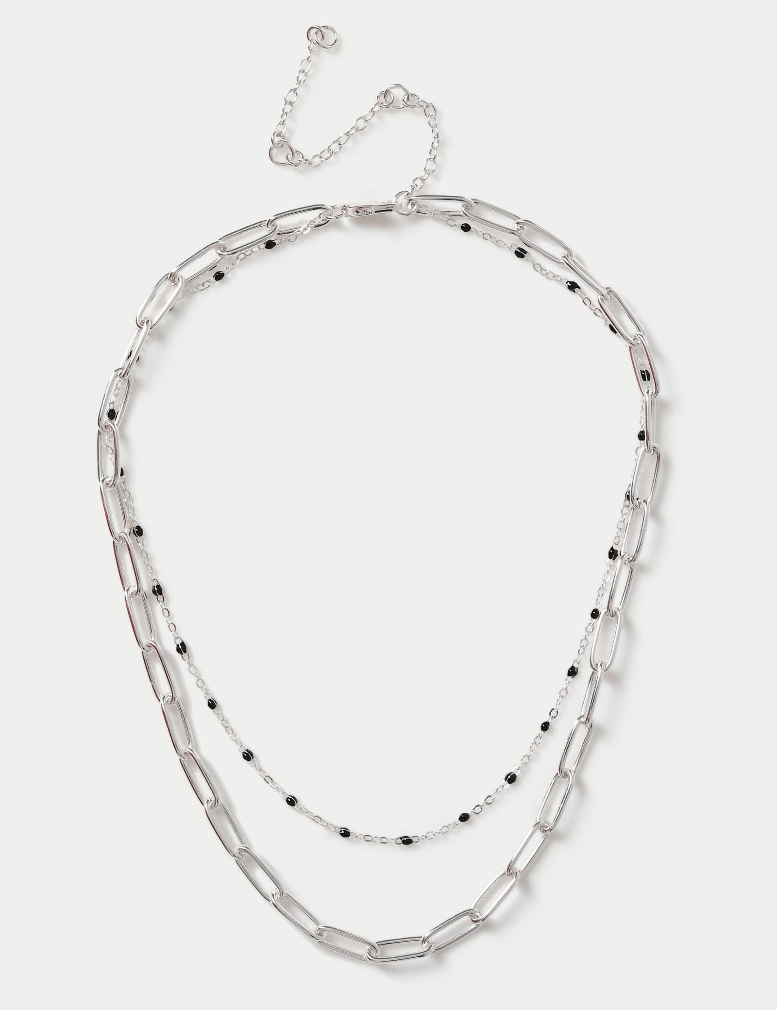 Link Multi Row Necklace - image 1