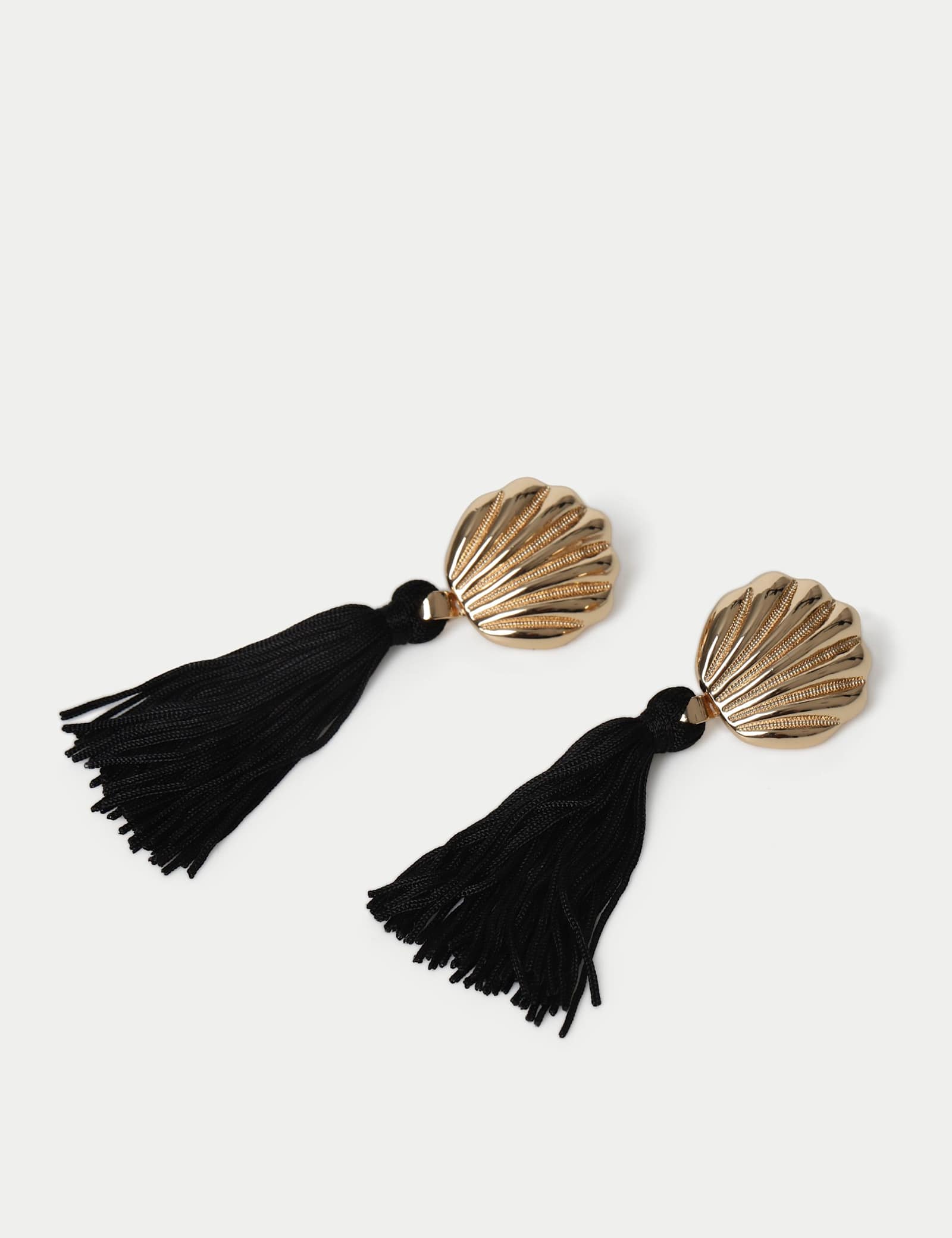 Shell Drop Earrings - image 2
