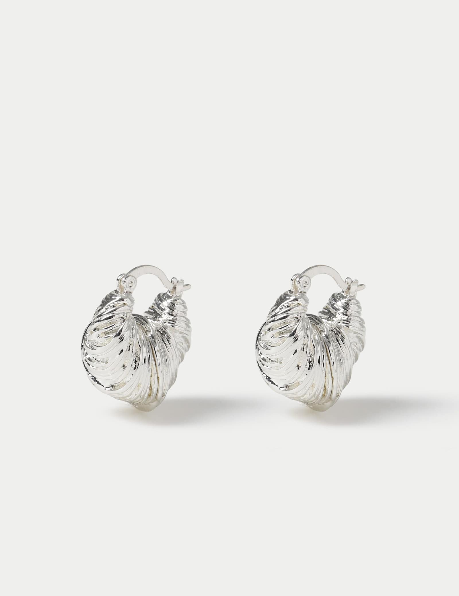 Molten Hoop Earrings - image 2