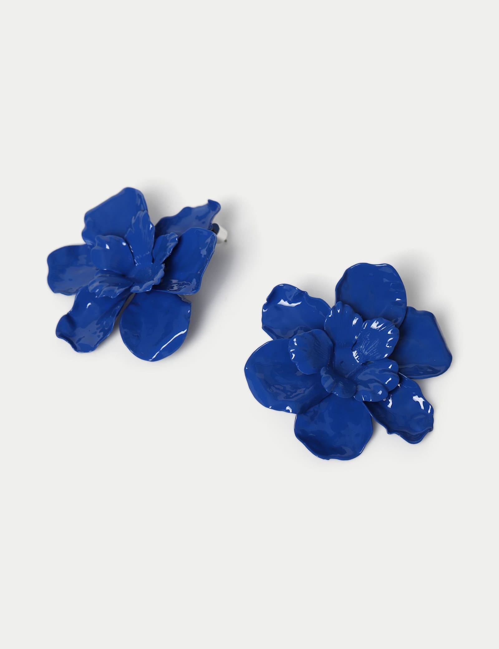 Oversized Flower Earrings - image 2