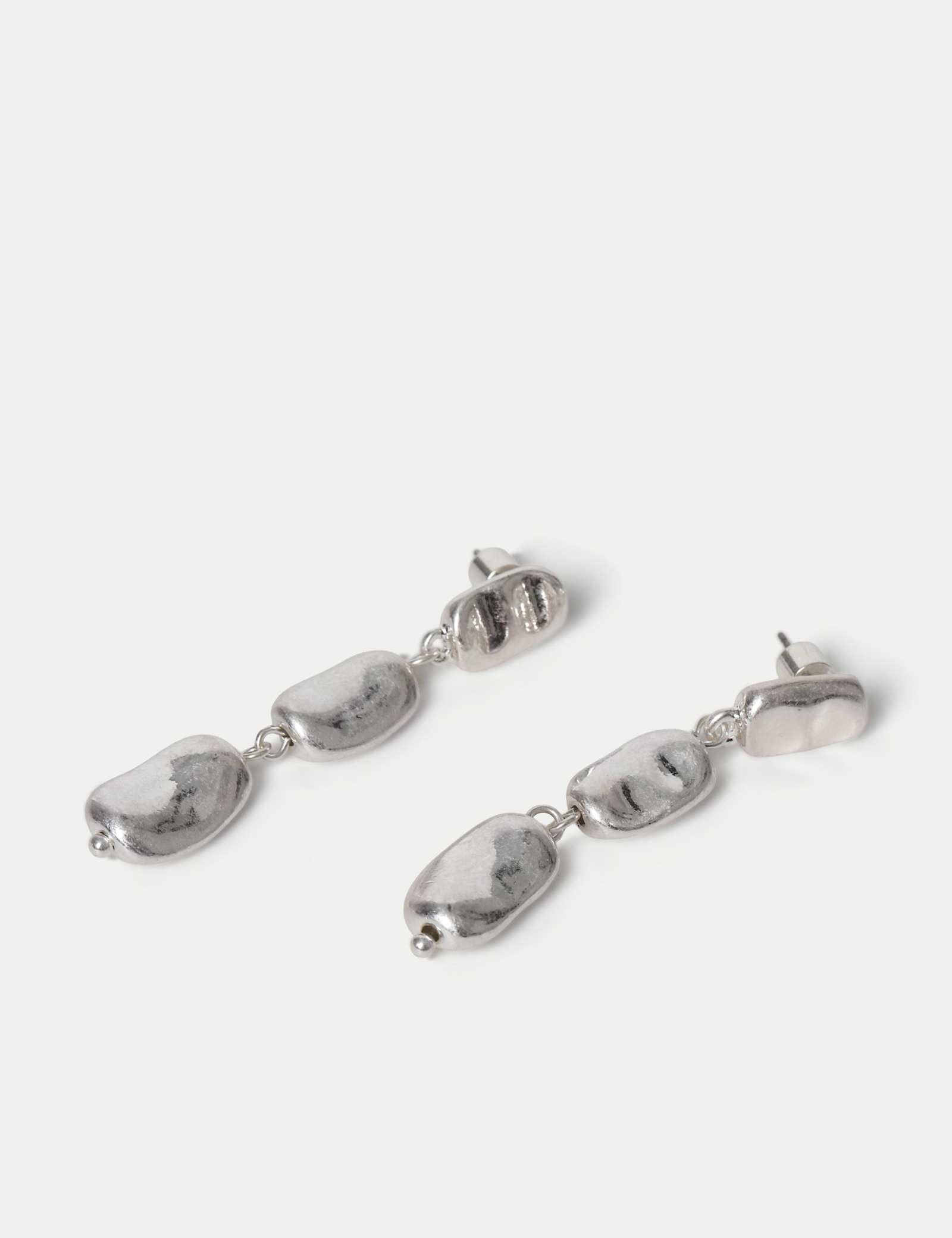Nugget Drop Earrings - image 2