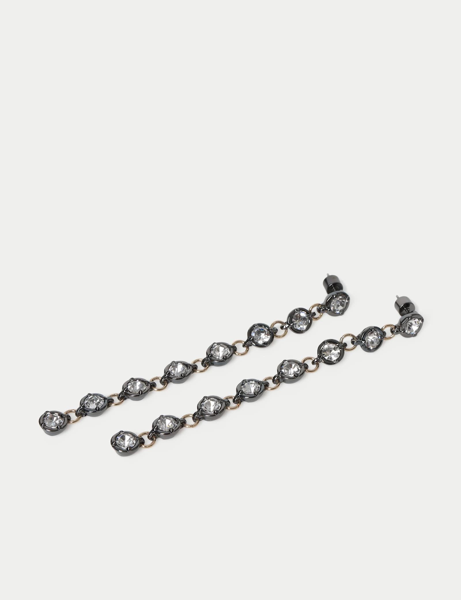 Glass Drop Earrings - image 2